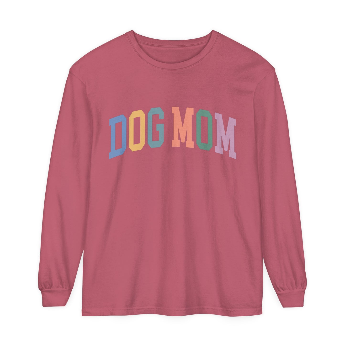 DOG Mom Women's Loose Long Sleeve T-Shirt