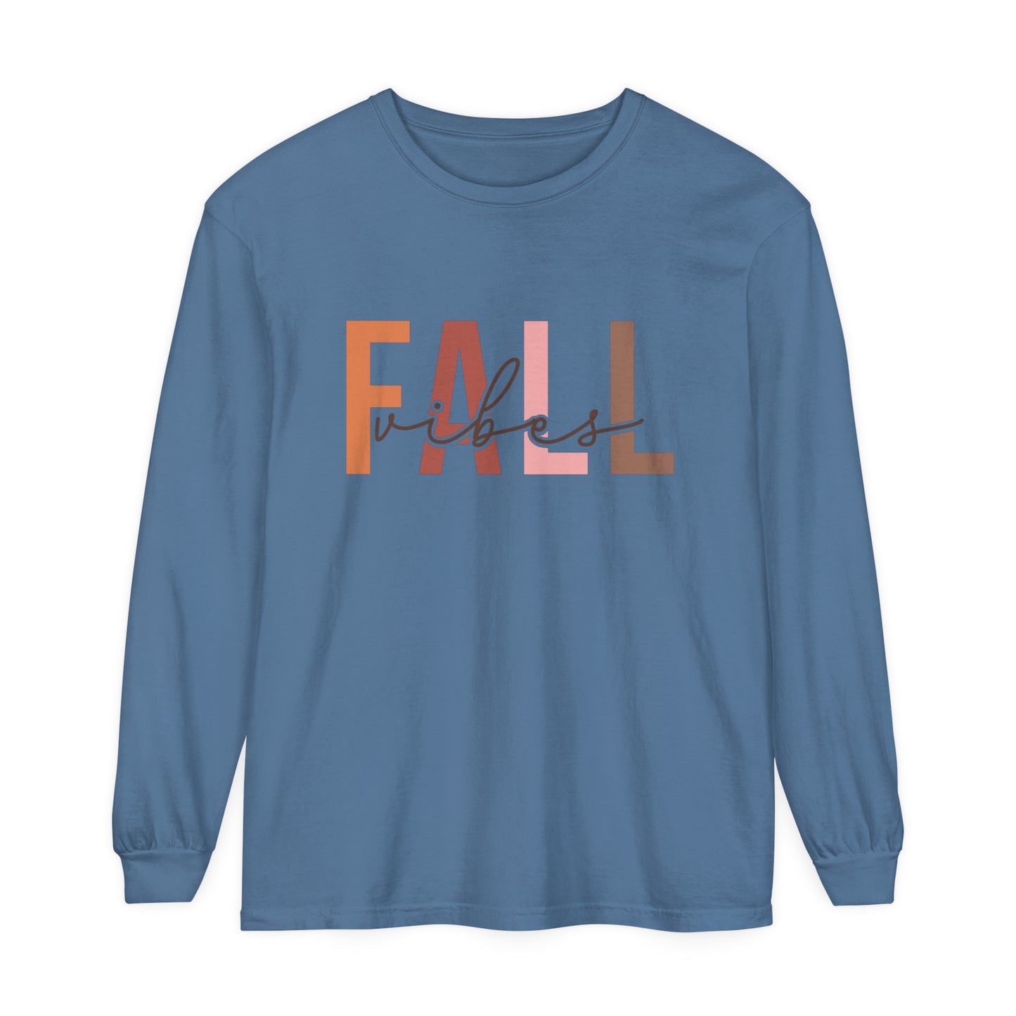 Fall Vibes Loose Long Sleeve T-Shirt