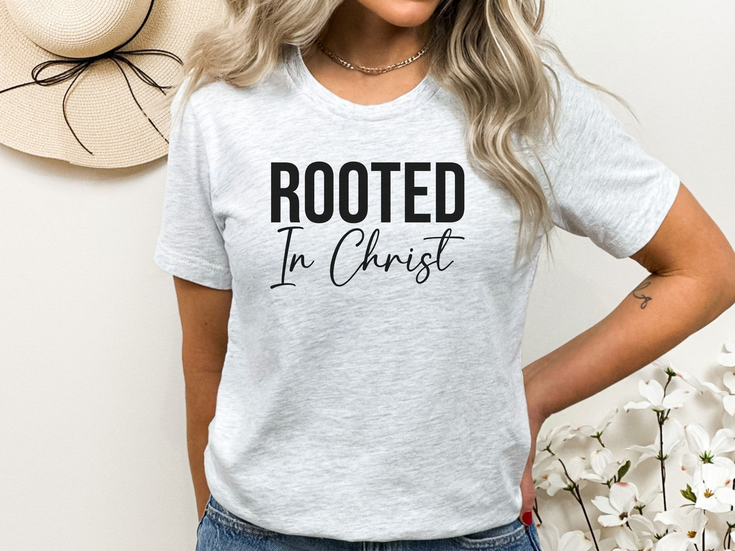 Rooted in Christ Women's Short Sleeve Tee