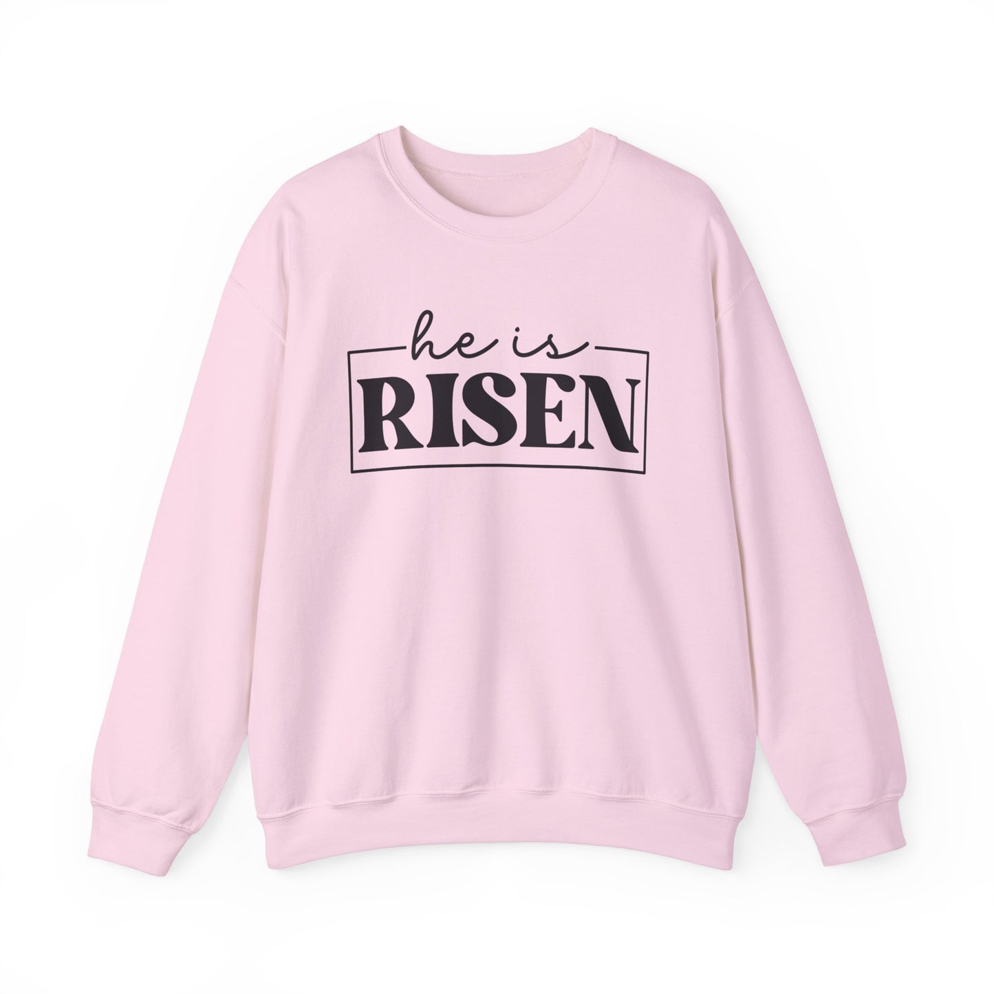 He is Risen Women's Easter Spiritual Sweatshirt