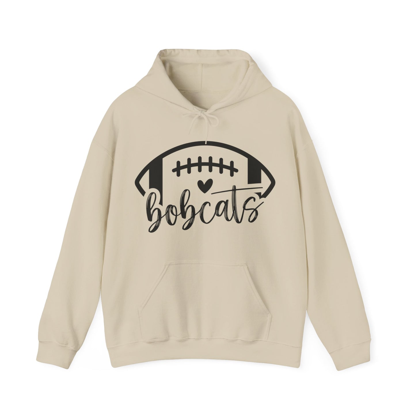 Bobcats Football Adult Unisex Heavy Blend™ Hooded Sweatshirt