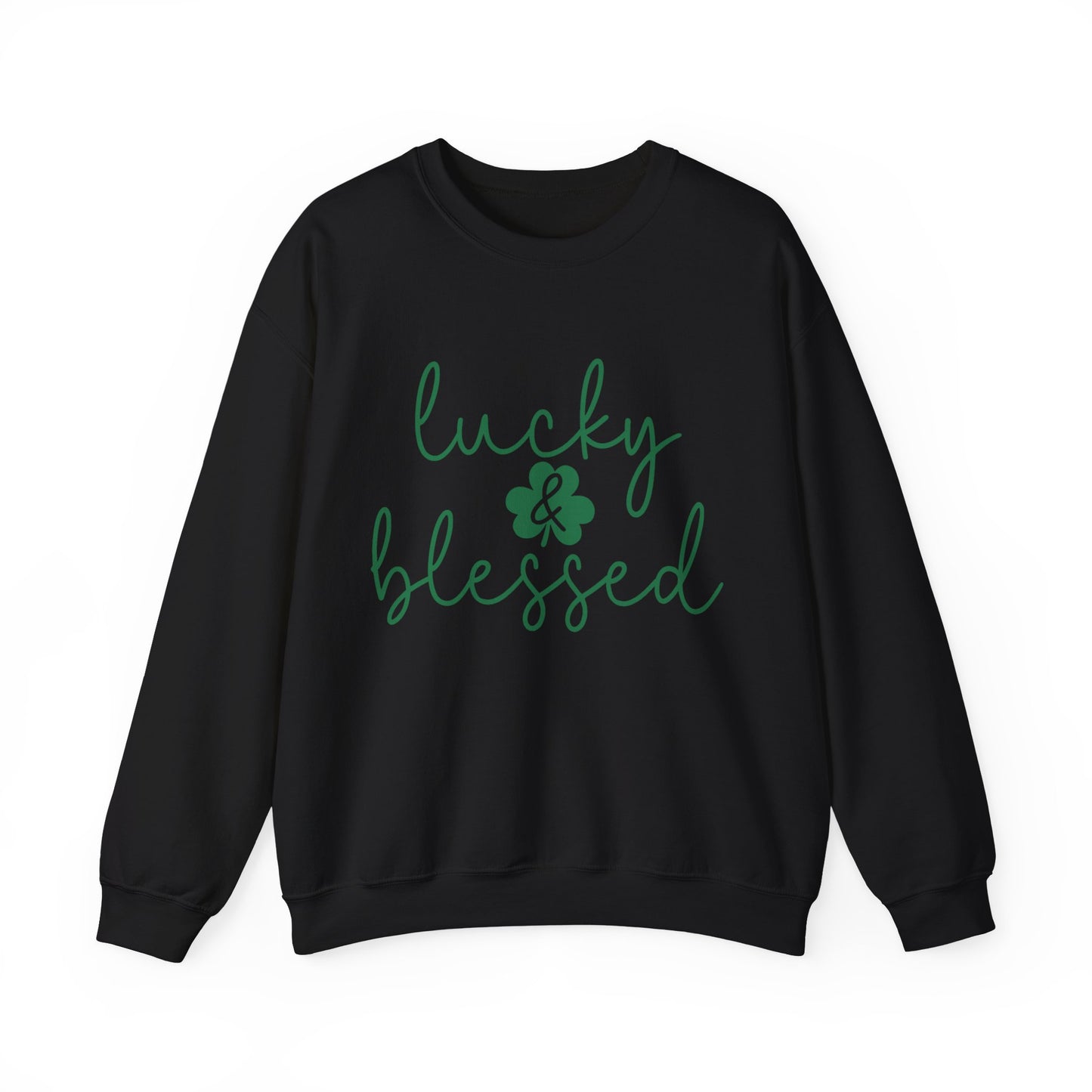 Lucky & Blessed Women's St. Patrick's Day Sweatshirt