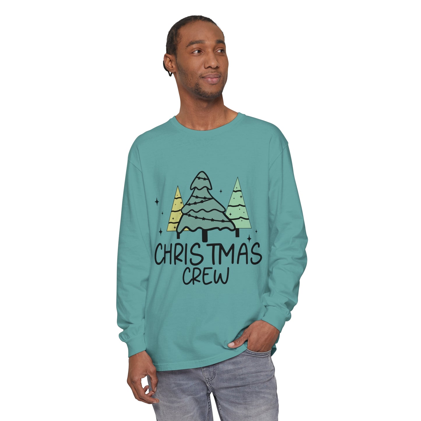 Christmas Crew Women's Loose Long Sleeve T-Shirt