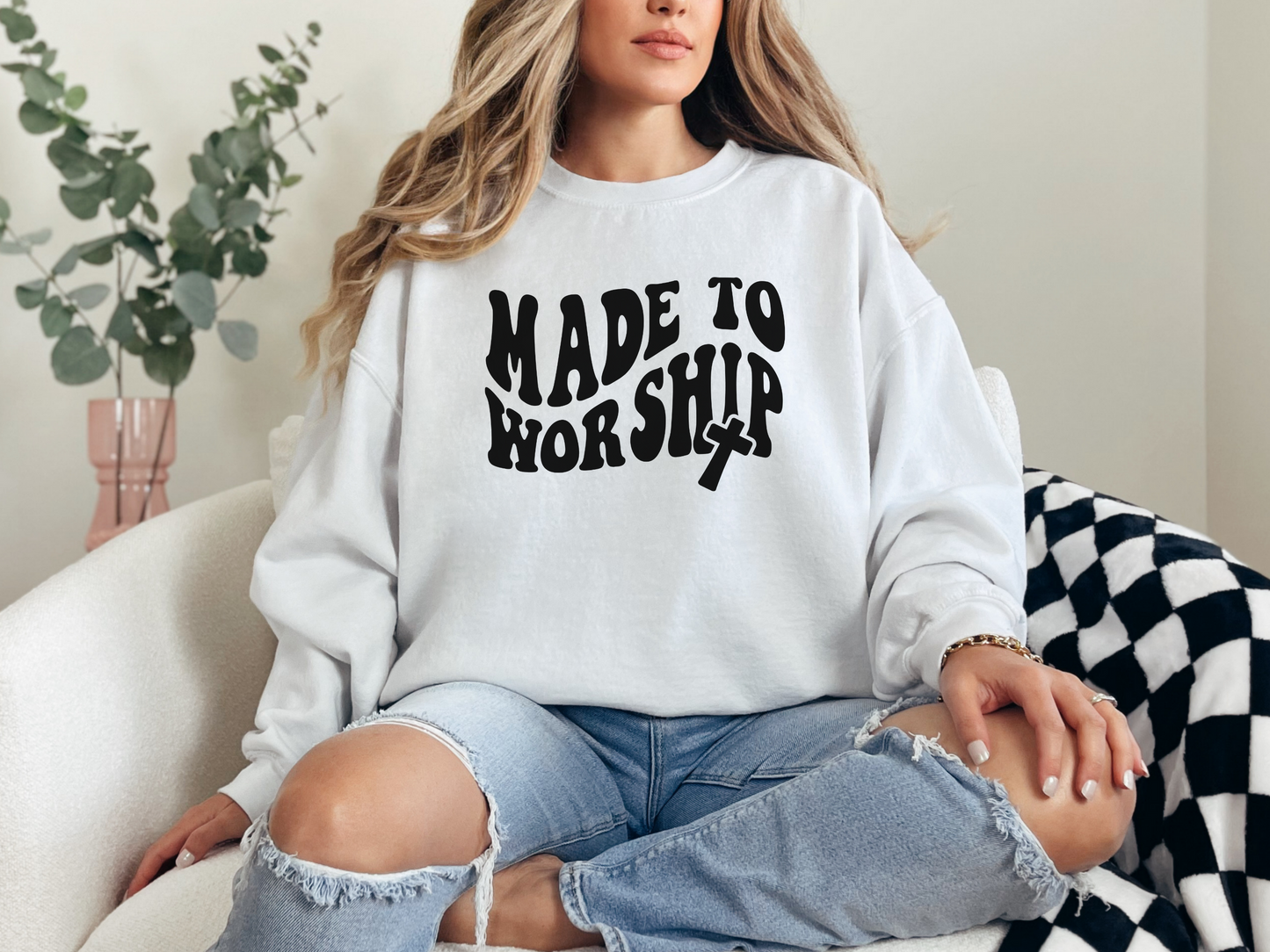 Made to Worship Women's Sweatshirt