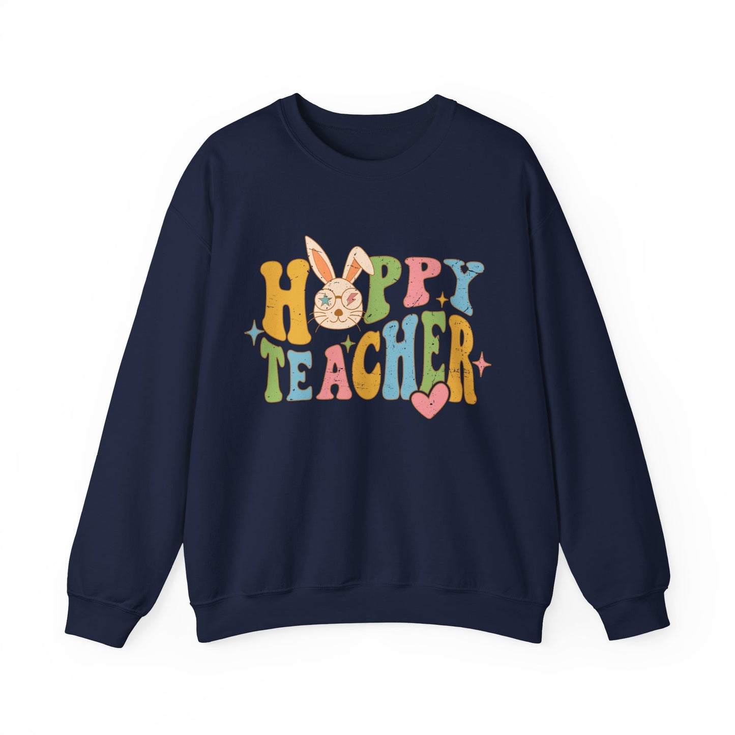 Happy Hoppy Teacher Women's Easter Sweatshirt