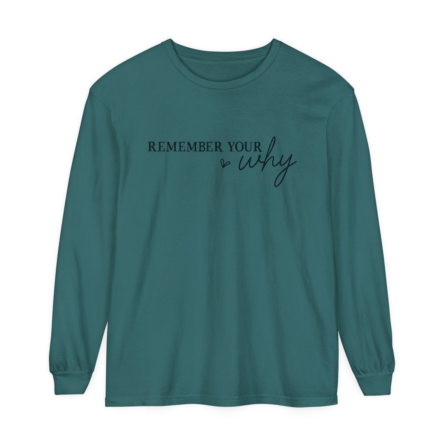 Remember Your Why Women's Loose Long Sleeve T-Shirt