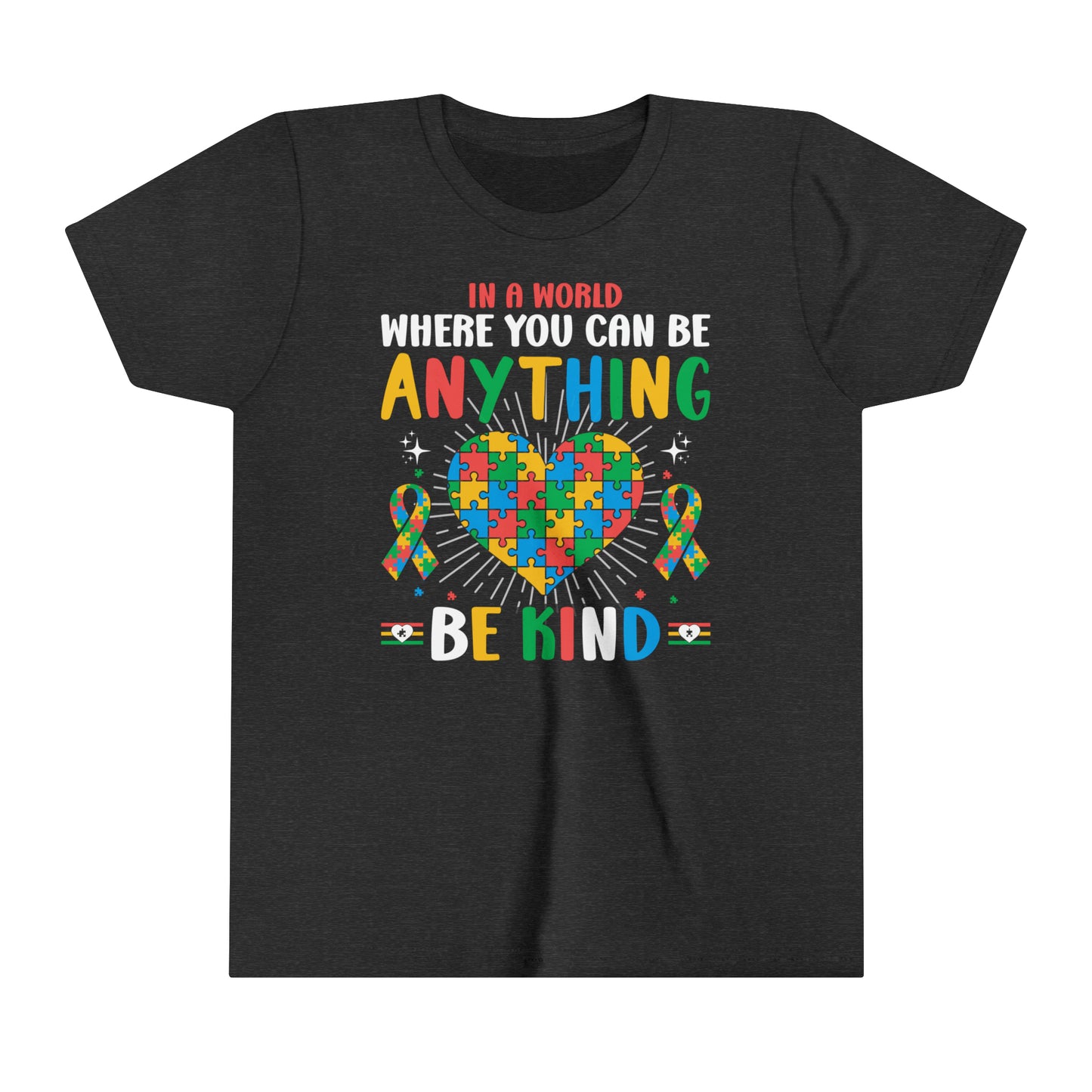 Be Kind Autism Advocate Youth Shirt
