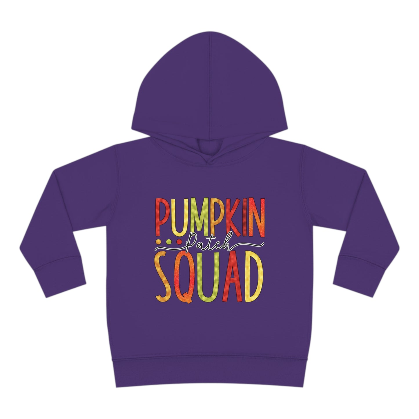 Style 6 Pumpkin Patch Squad Toddler Pullover Fleece Hoodie