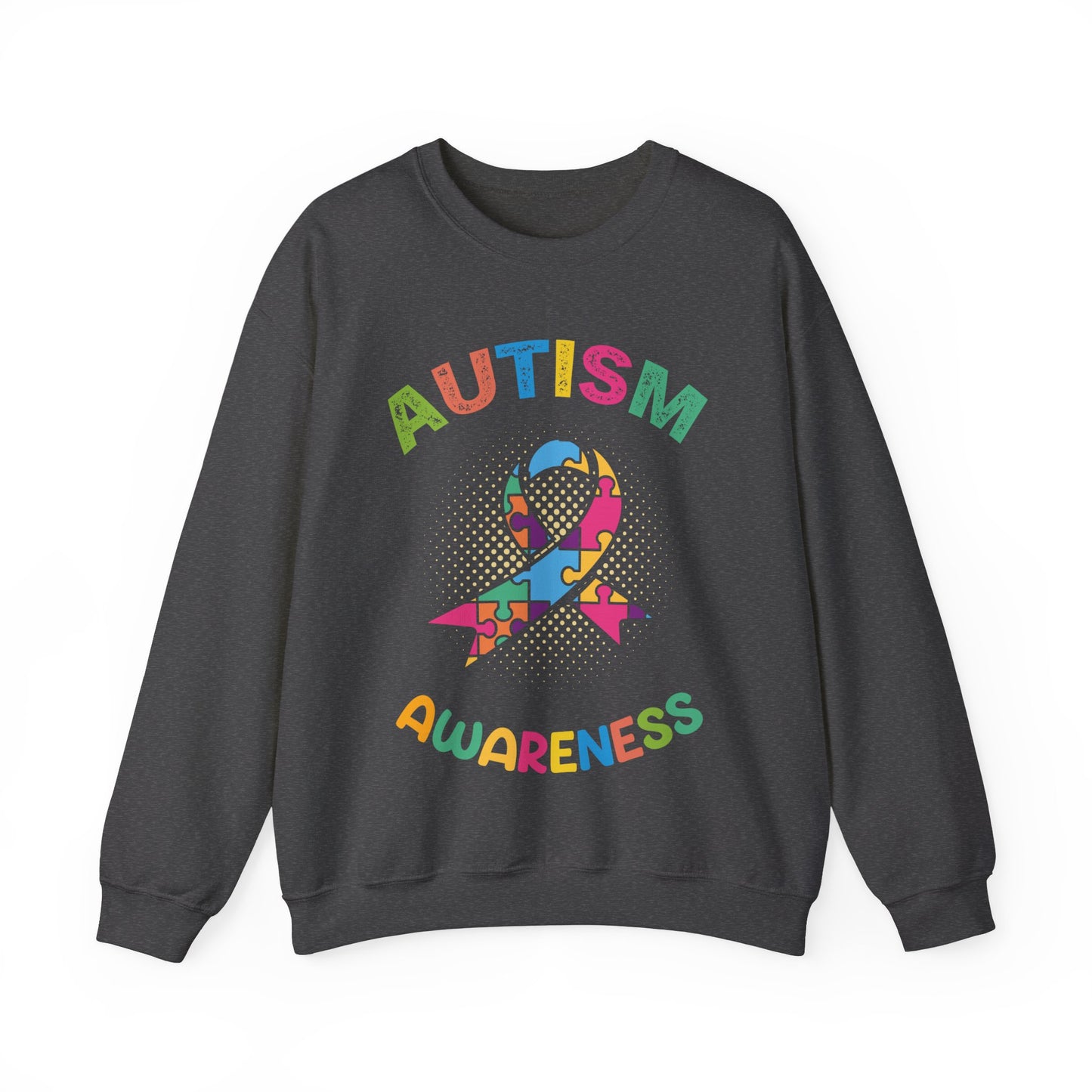 Autism Awareness Adult Unisex Crewneck Sweatshirt