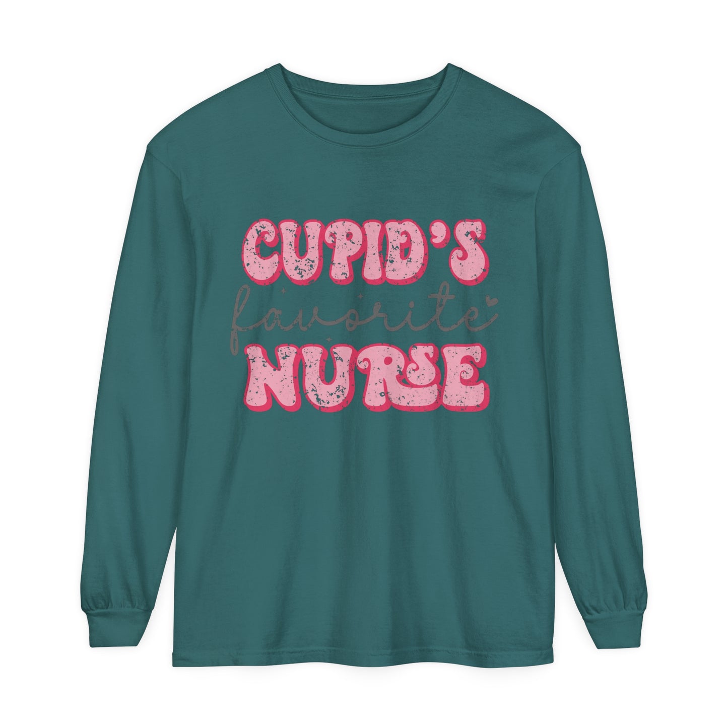 Cupid's Favorite Nurse Women's Loose Long Sleeve T-Shirt