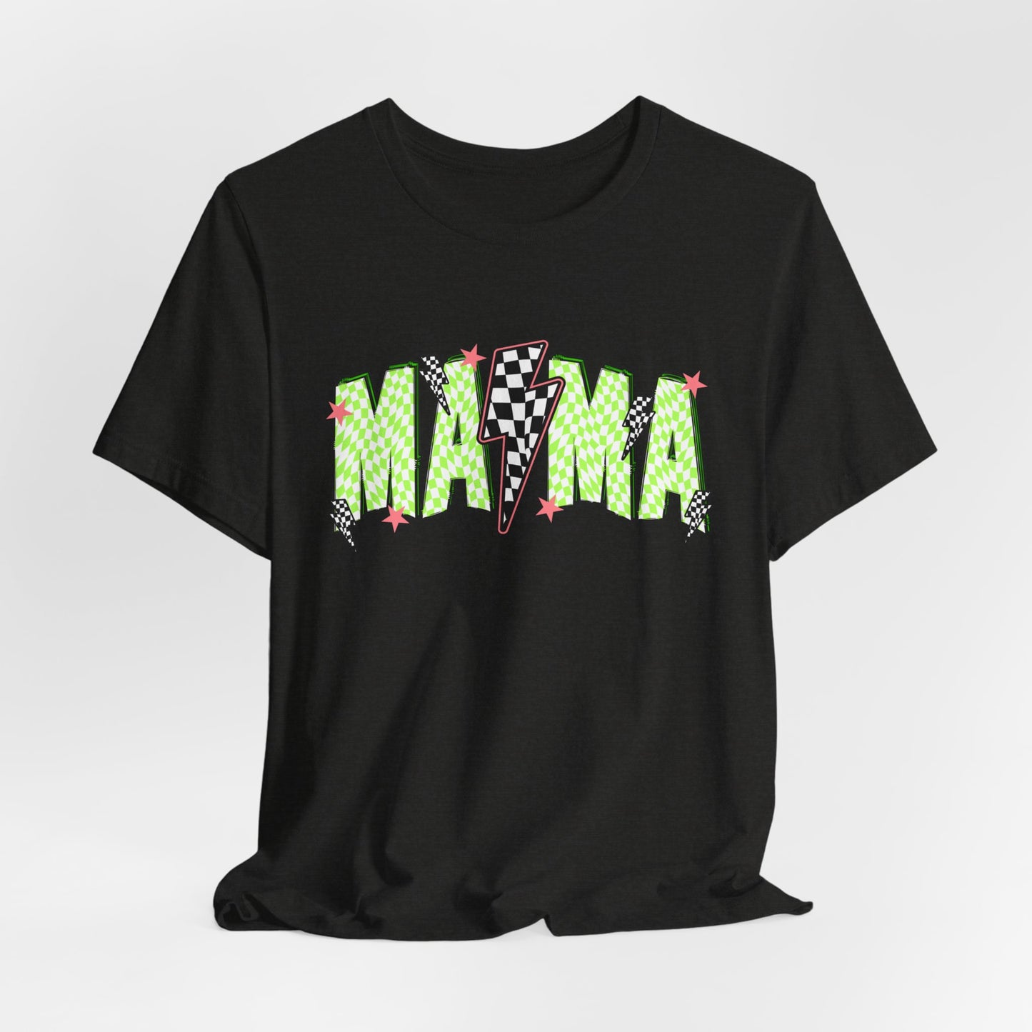 MAMA Neon Retro Women's Short Sleeve Tee