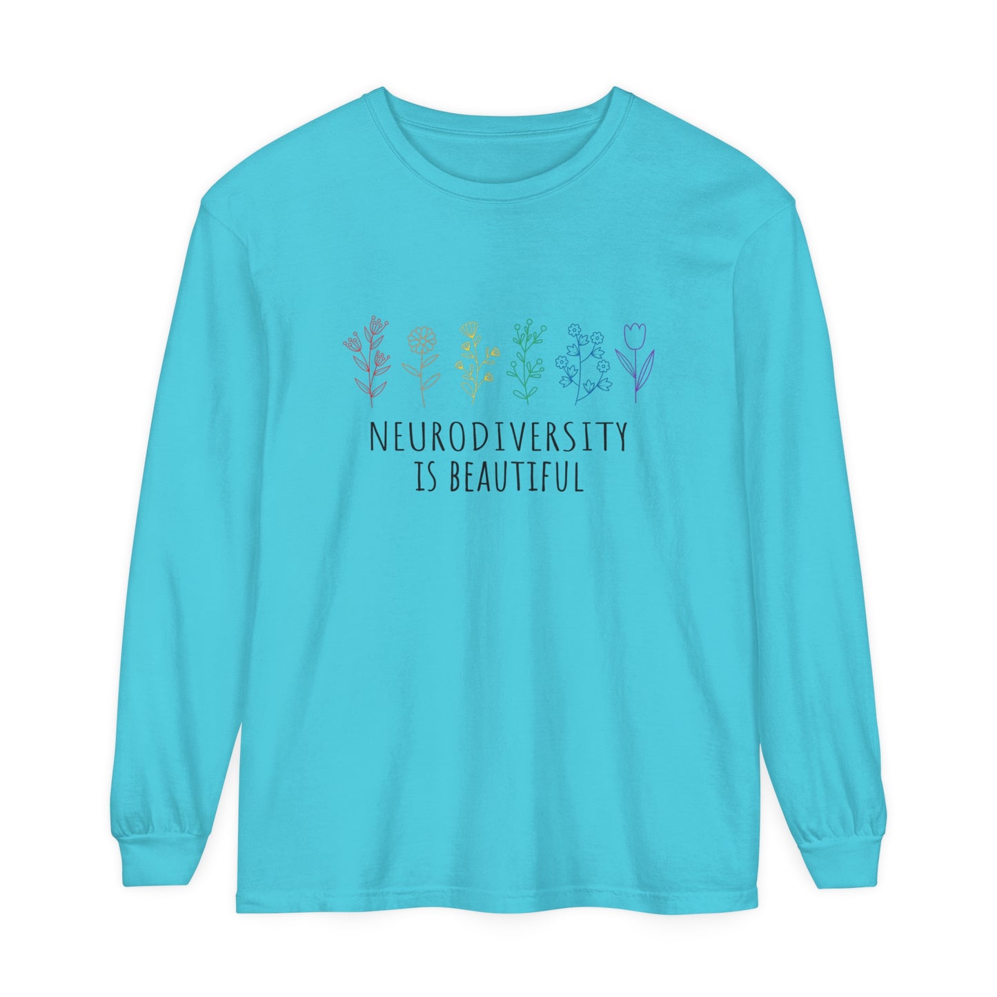 Neurodiversity is beautiful Women's Long Sleeve T-Shirt