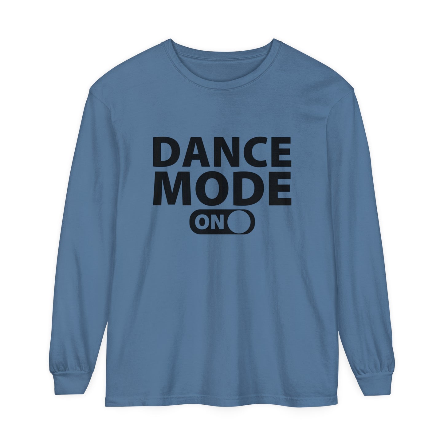 Dance Mode On Women's Loose Long Sleeve T-Shirt