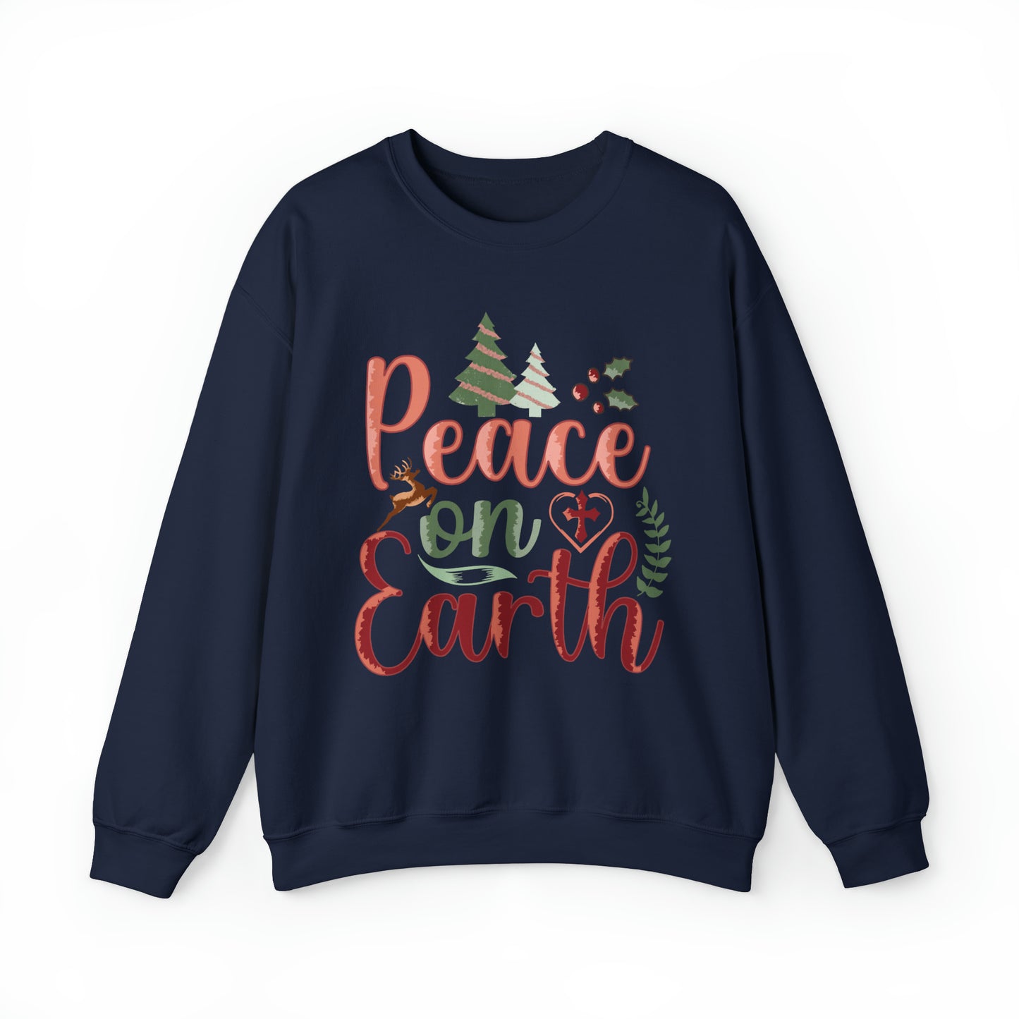 Peace on Earth Women's Christmas Sweatshirt