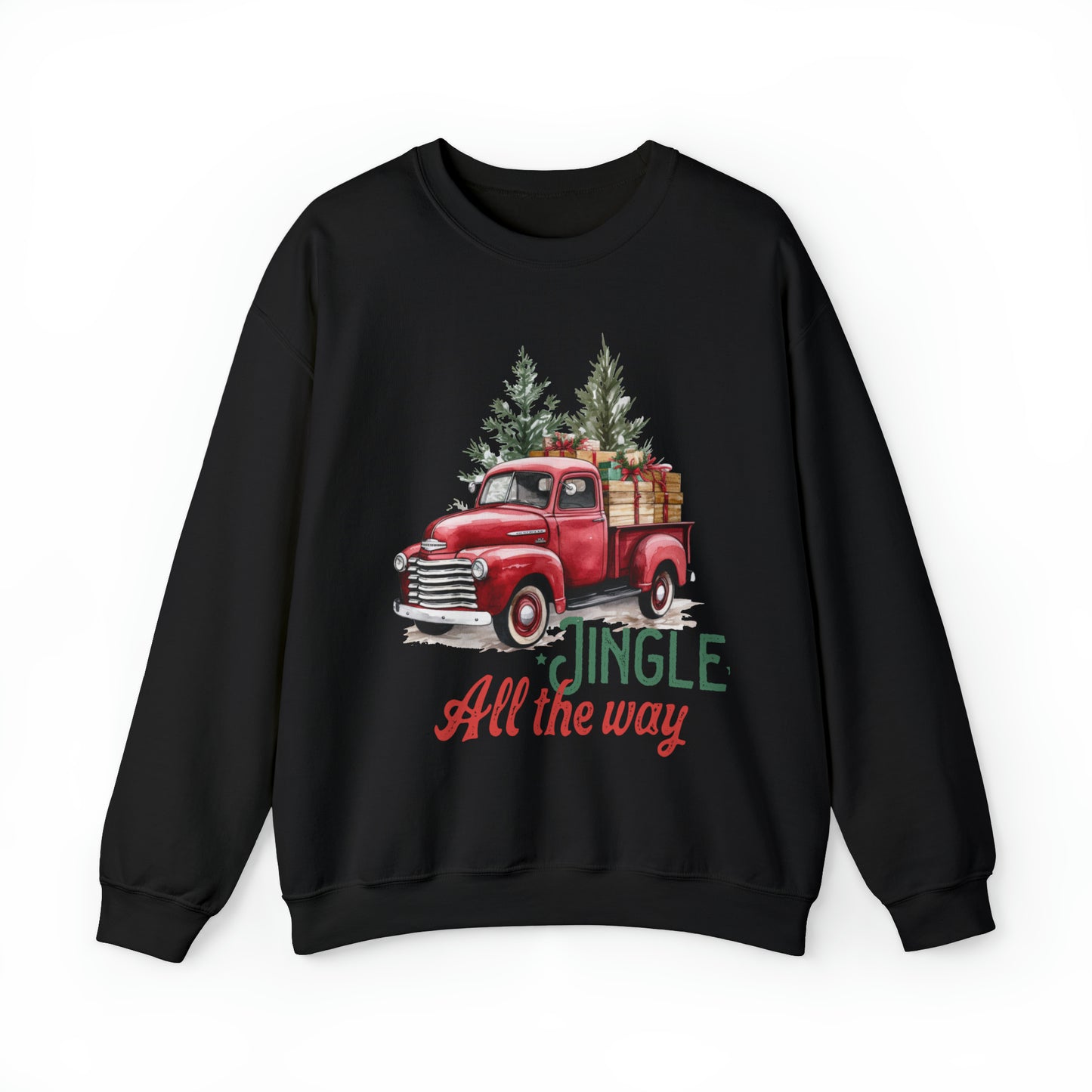 Jingle All The Way Women's Christmas Sweatshirt