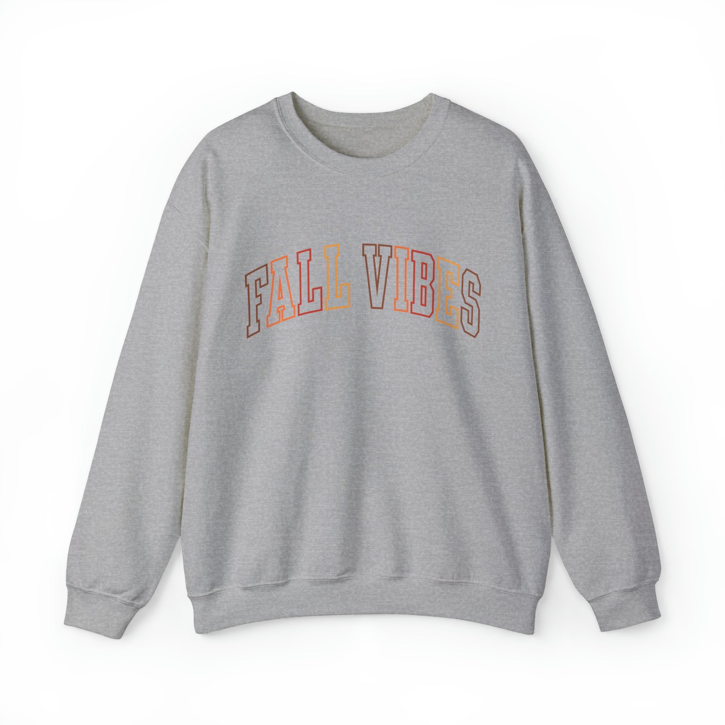 Varsity Fall Vibes Crewneck Sweatshirt