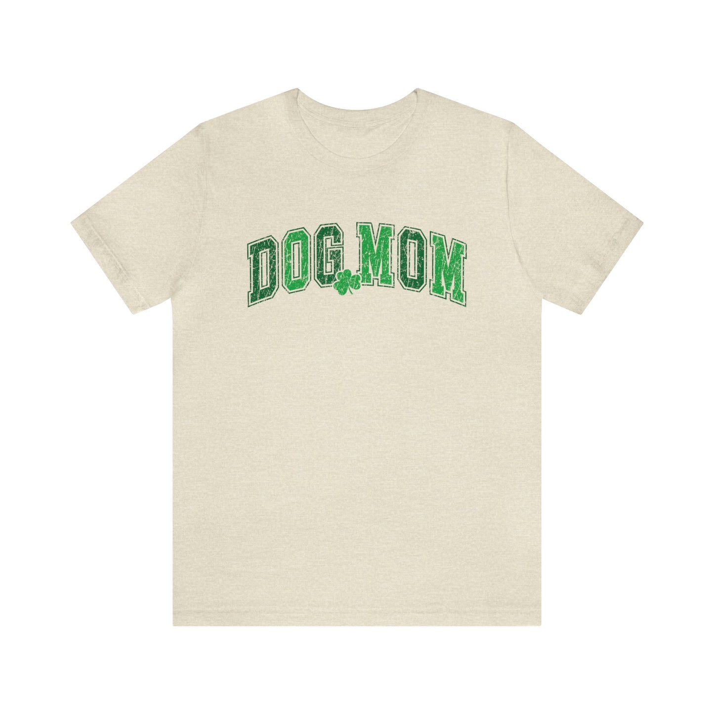 St. Patrick's Day Dog Mom Shamrock Women's Tshirt