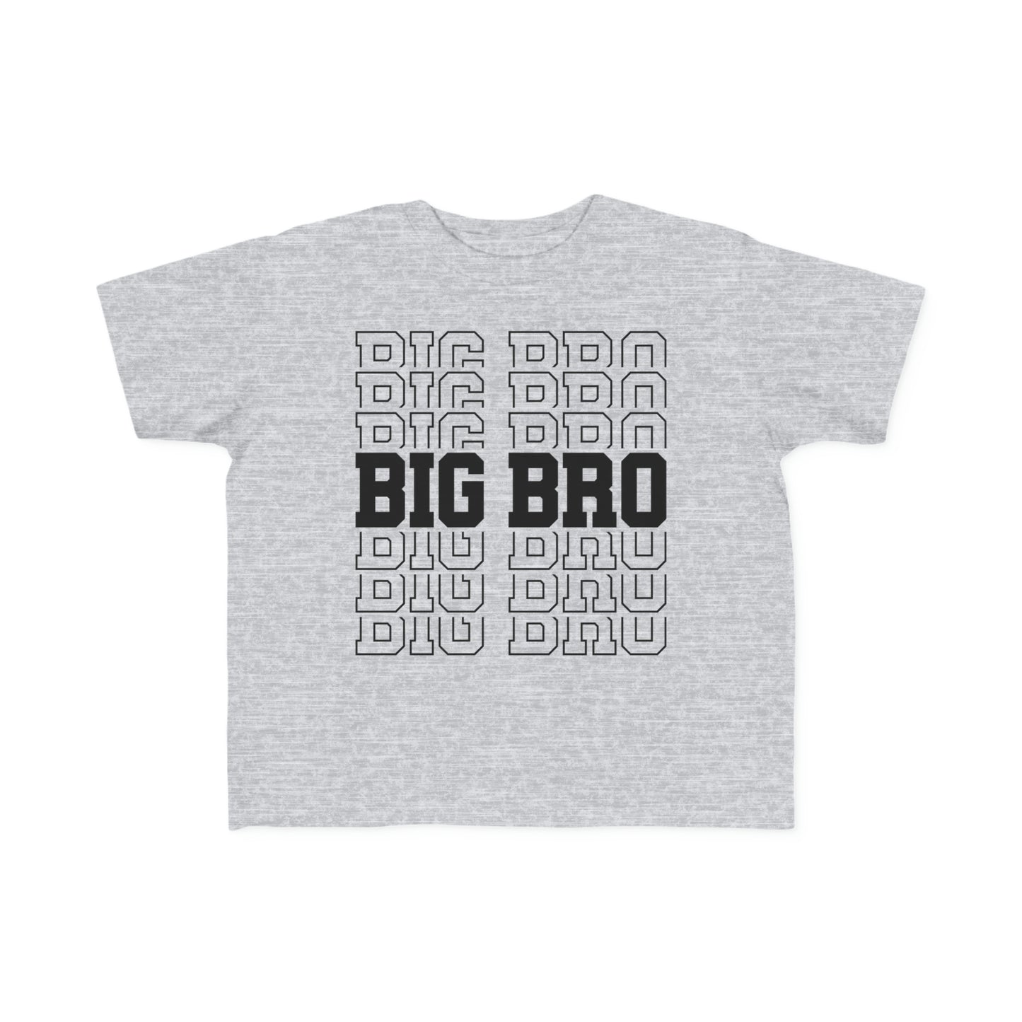 Big Bro Stacked Toddler's Fine Jersey Tee