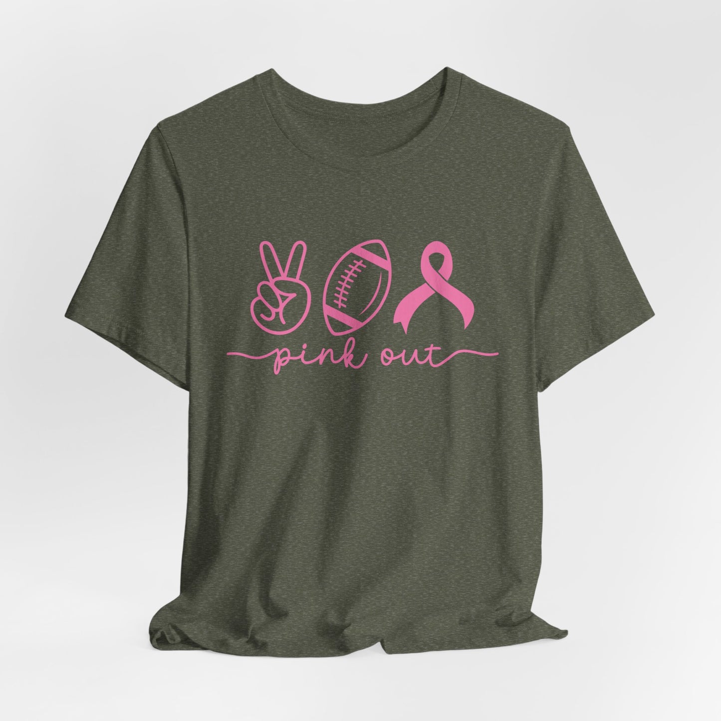 Women's Breast Cancer Pink Out Short Sleeve Tee