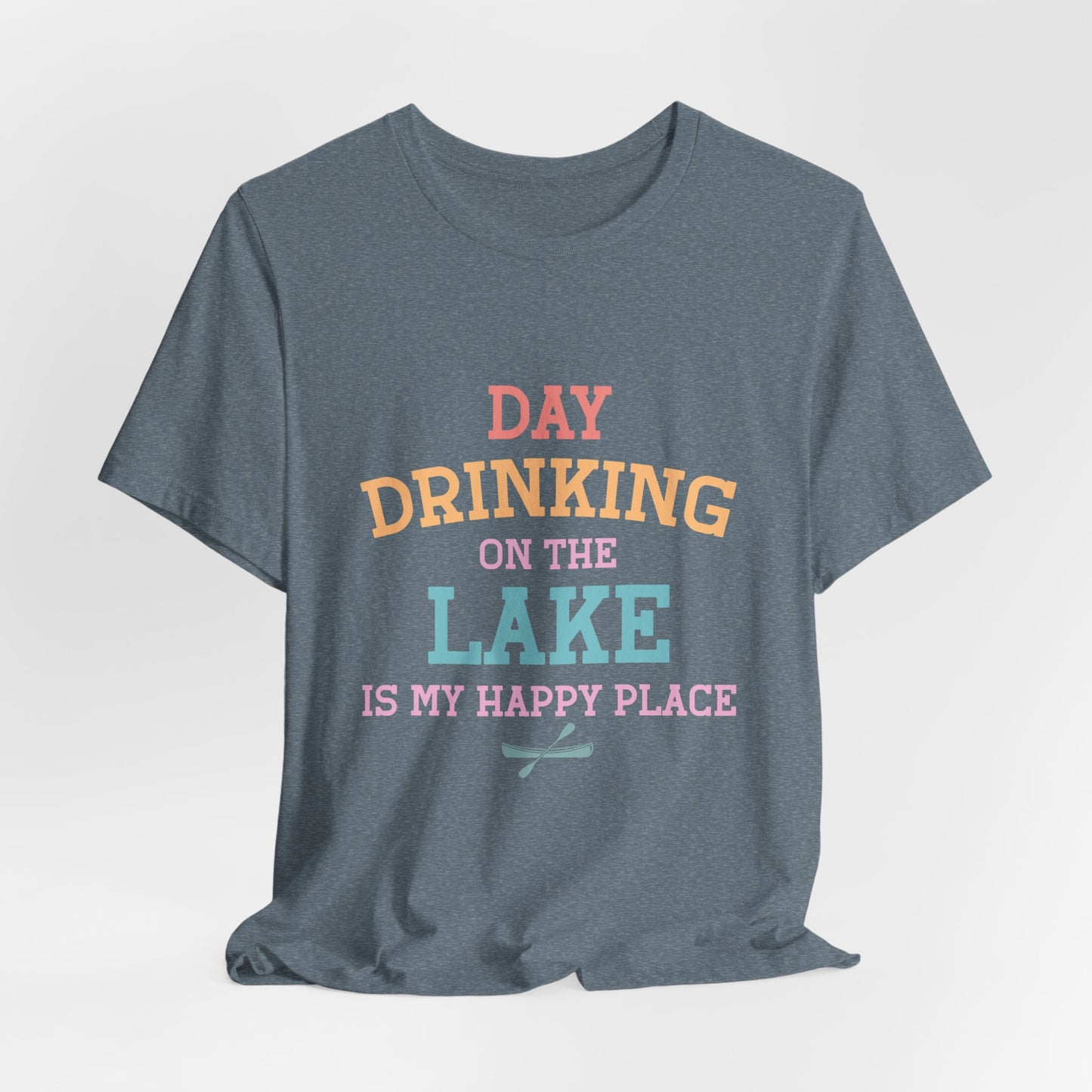 Day Drinking on the Lake Women's Short Sleeve Tee