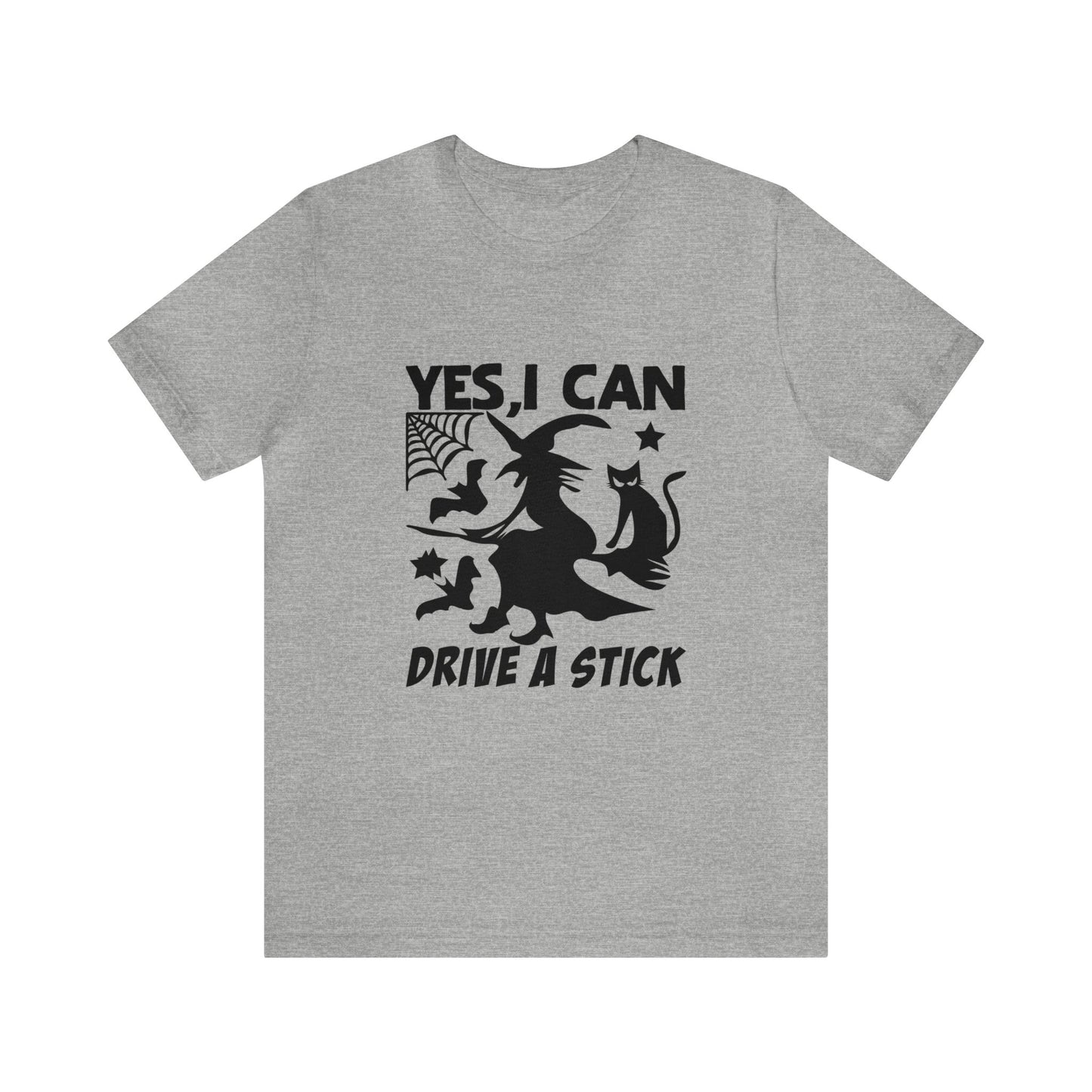 I can drive a stick (Witch on broom)  T-Shirt