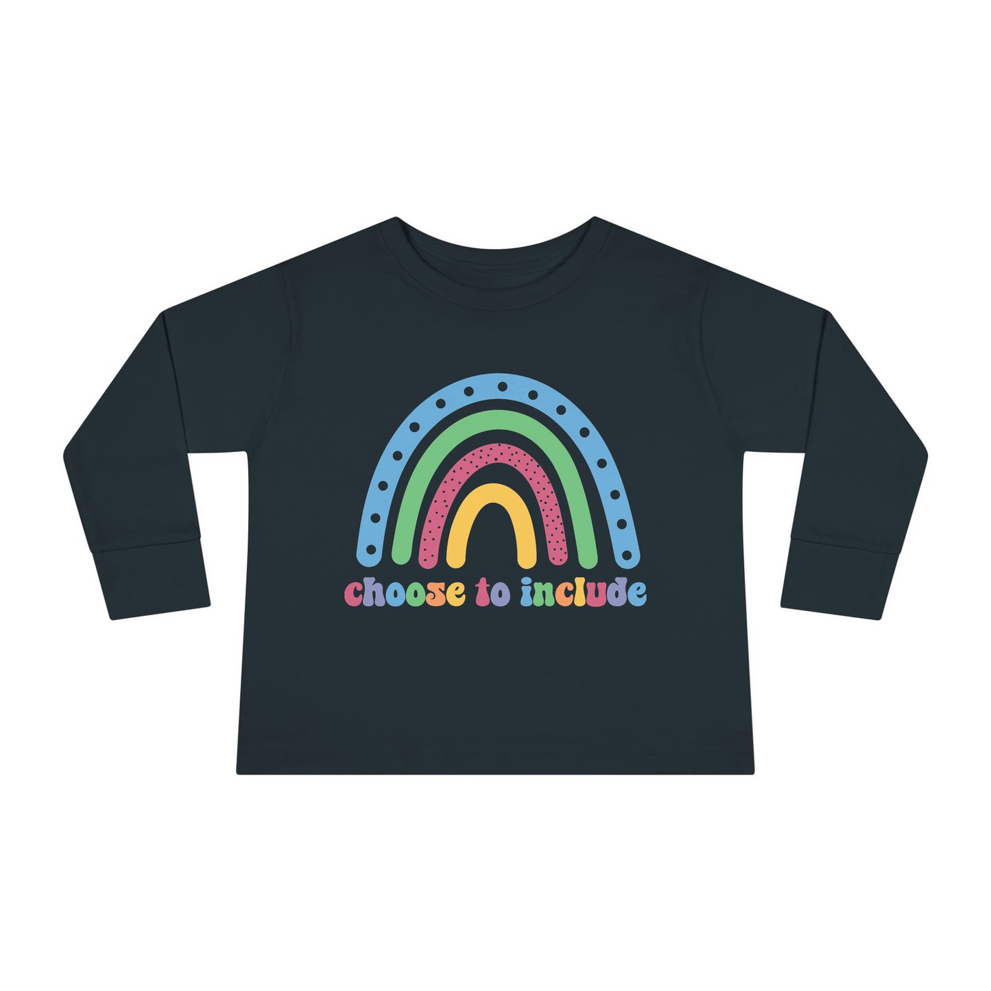 Choose to Include Autism Toddler Long Sleeve Tee