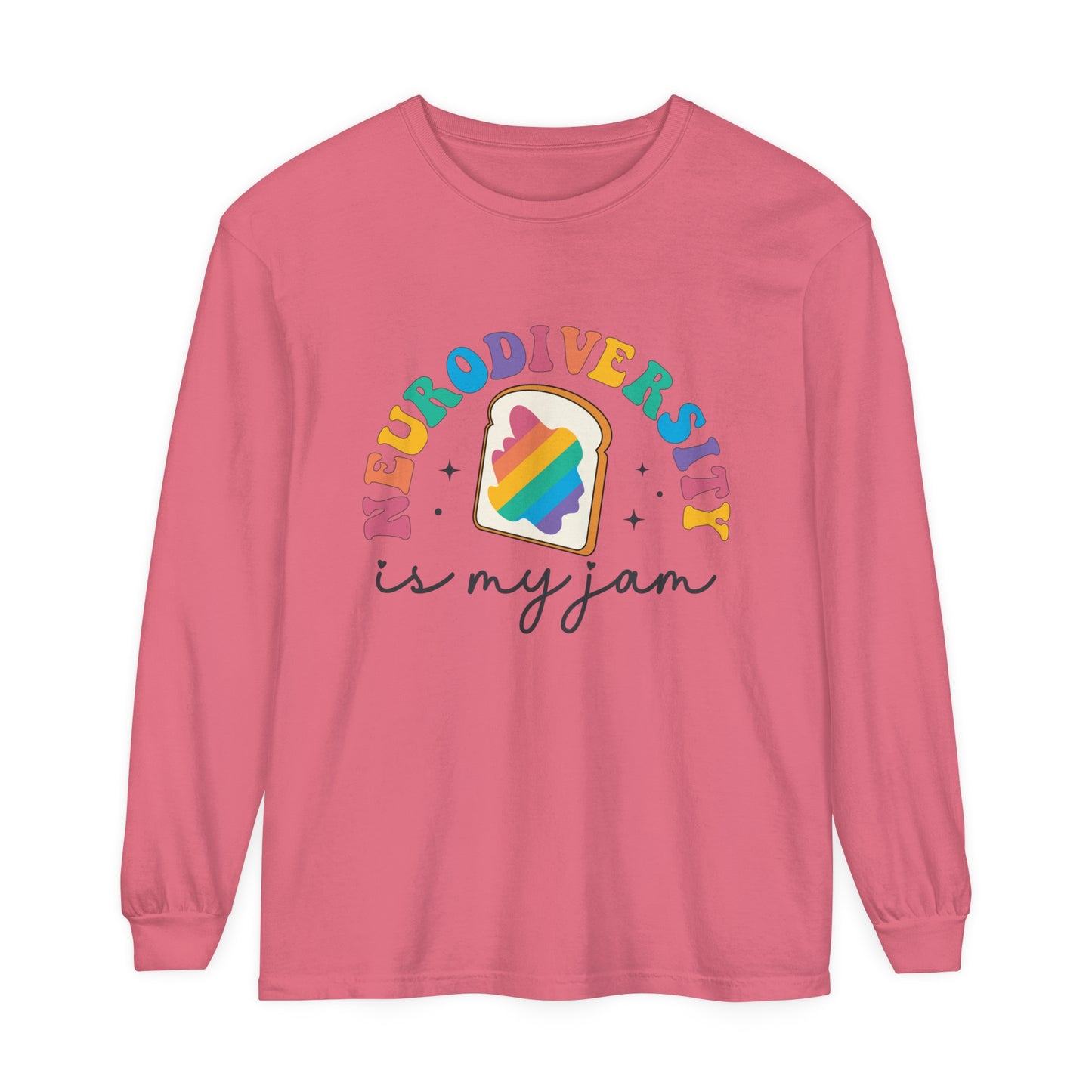 Neurodiversity is my jam Women's Long Sleeve T-Shirt