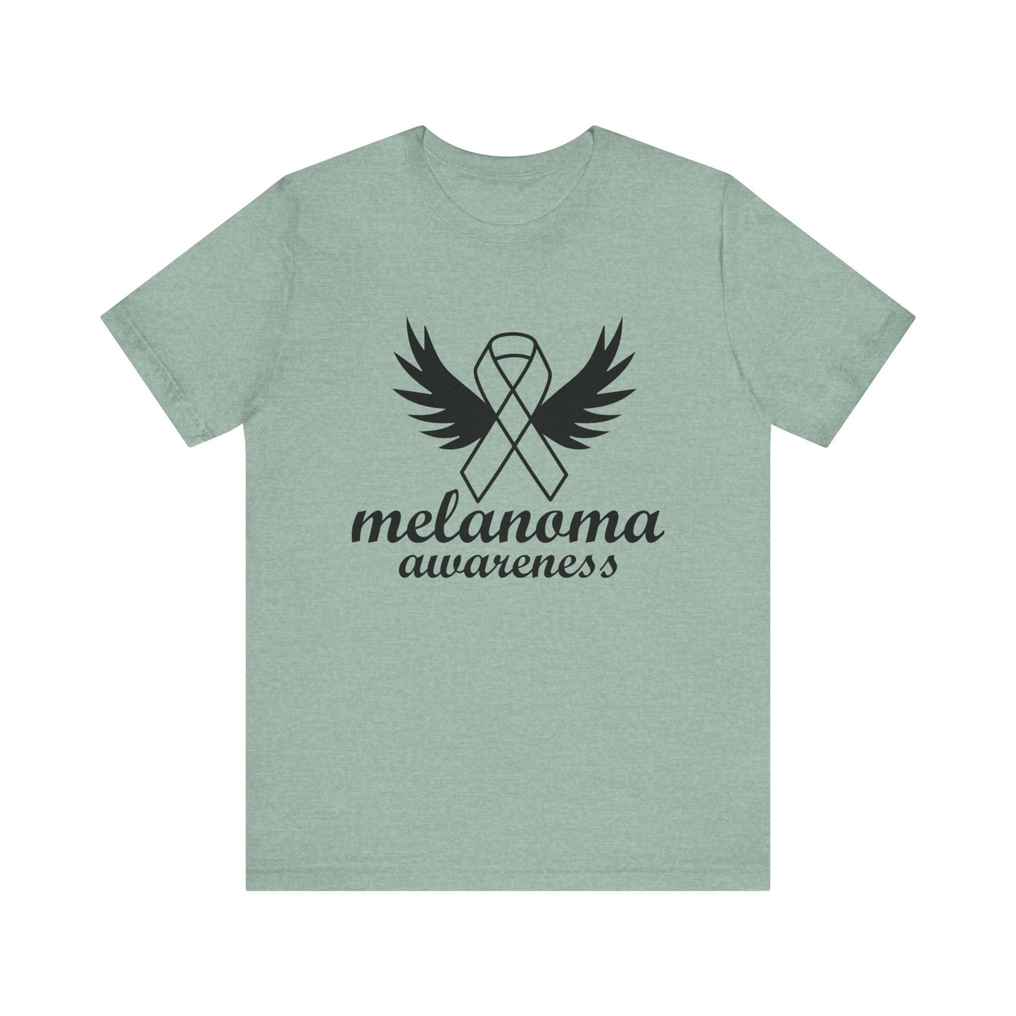 Melanoma Awareness Adult Unisex Short Sleeve Tee