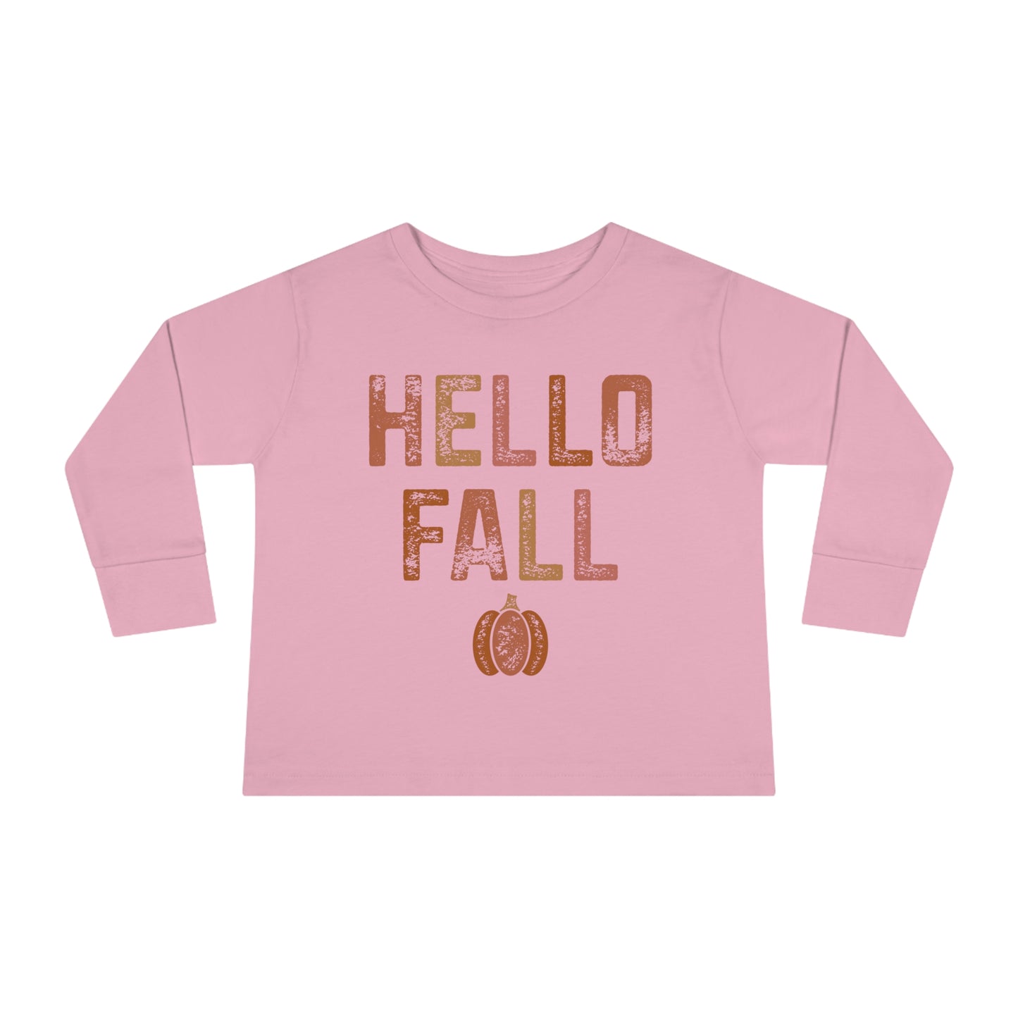 Hello Fall Toddler Long Sleeve Tee