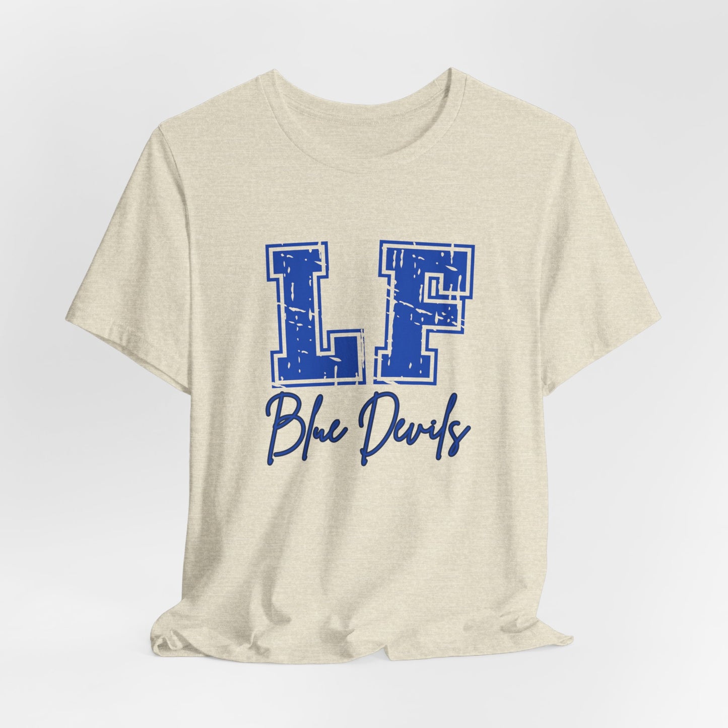 Lake Fenton Blue Devils Adult Unisex Short Sleeve Tee