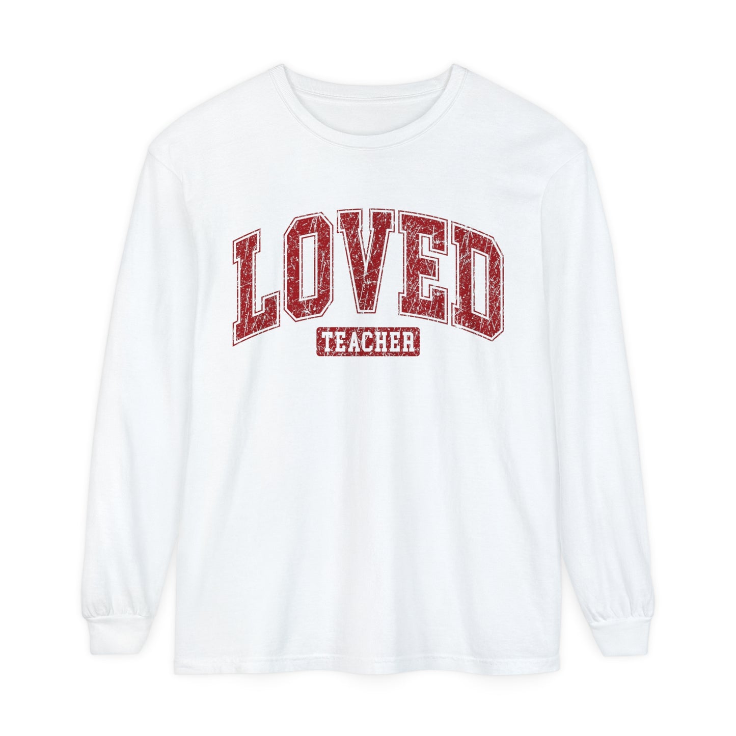 LOVED Teacher Women's Loose Long Sleeve T-Shirt