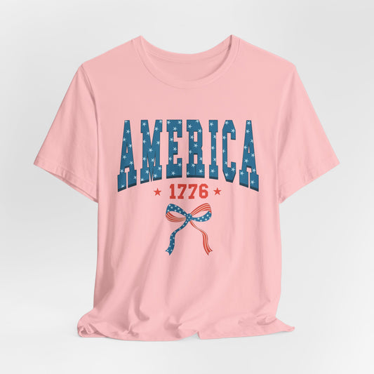 America Women's Short Sleeve Tee