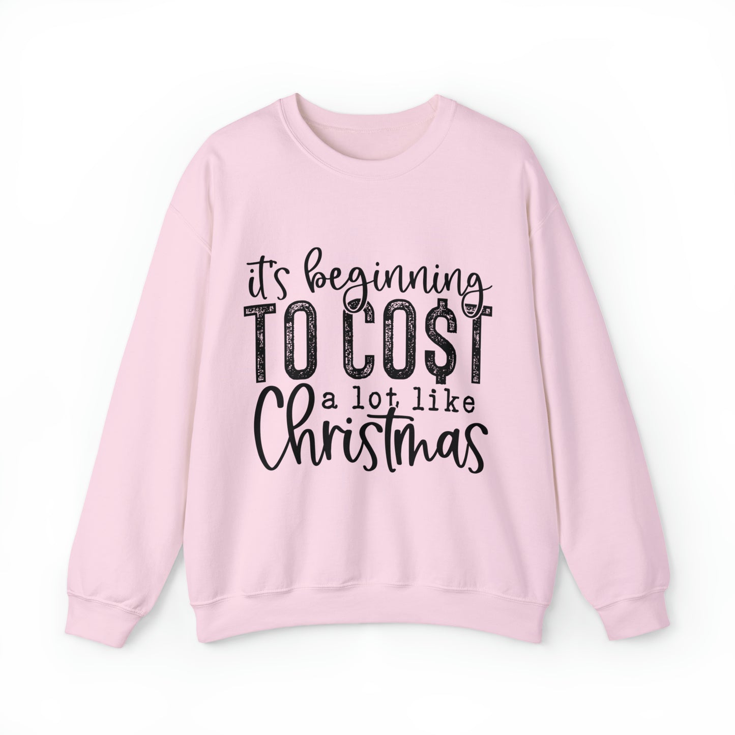 It's Beginning to Cost a Lot Like Christmas Unisex Adult Funny Christmas Shirt with Black