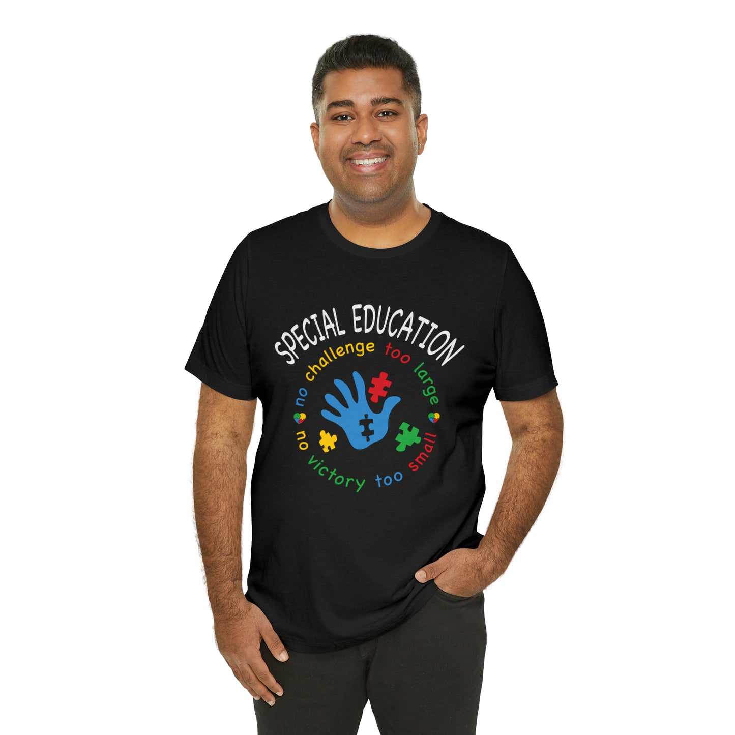 Special Education no challenge too big  Short Sleeve Women's Tee