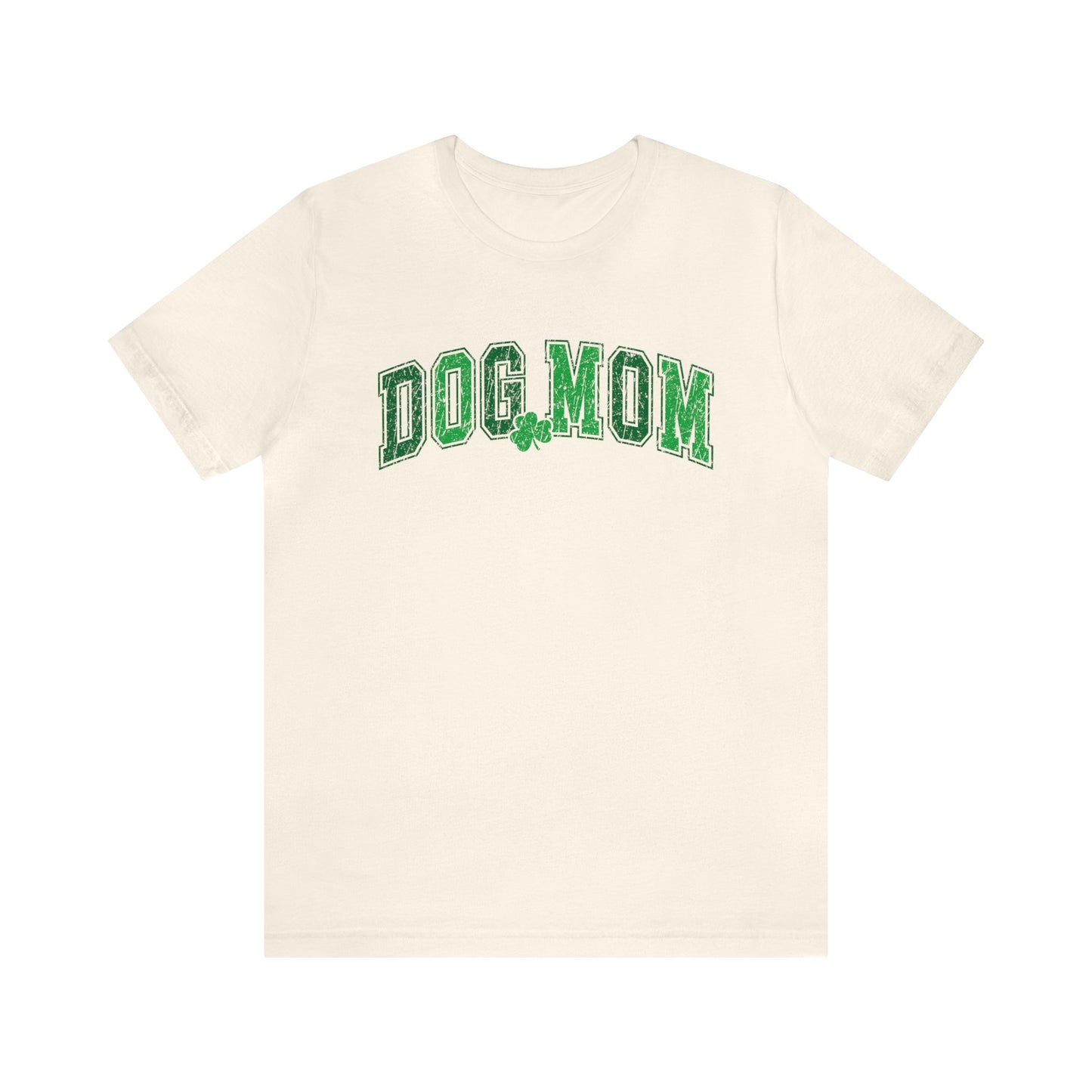 St. Patrick's Day Dog Mom Shamrock Women's Tshirt