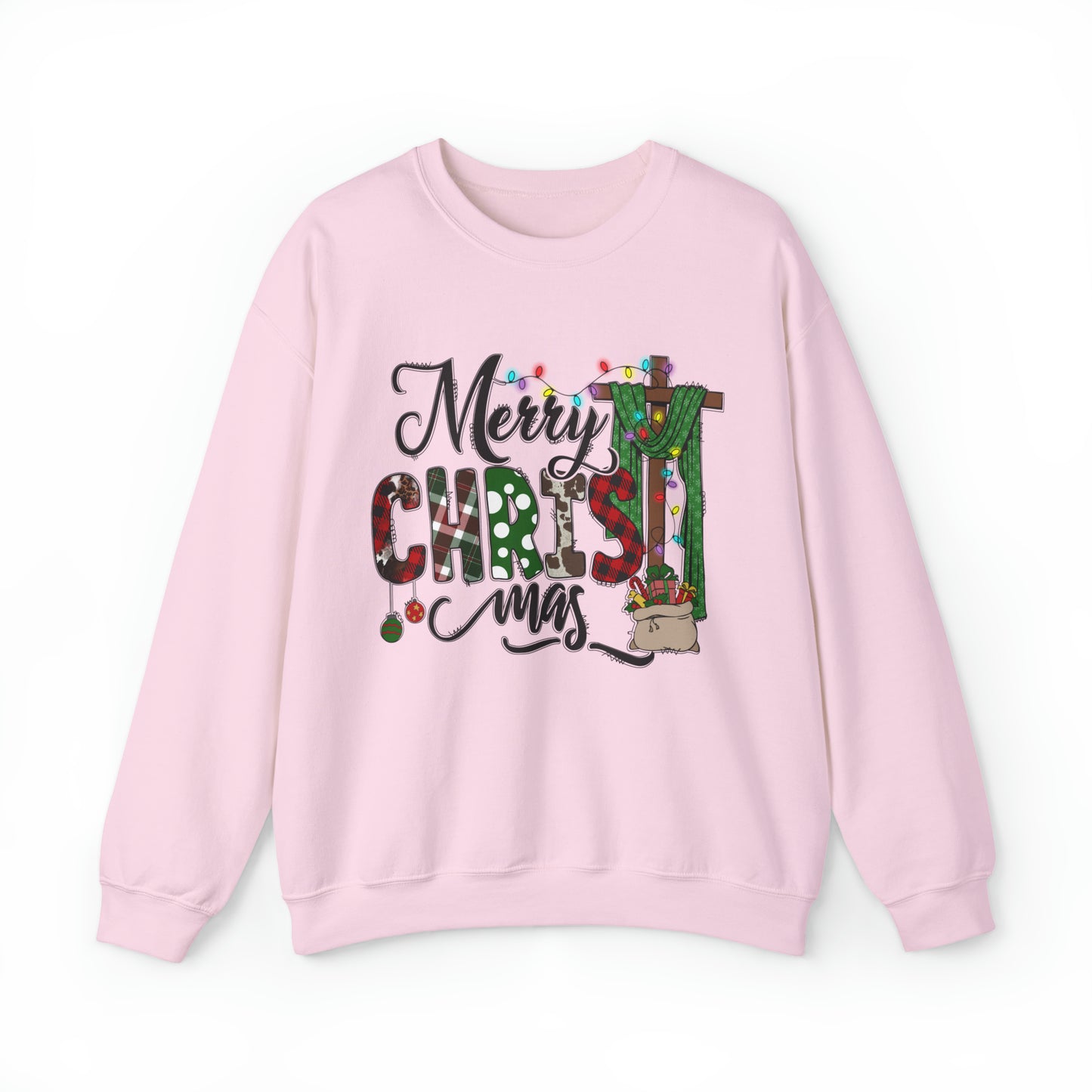 Merry CHRIST mas Women's Christmas Sweatshirt