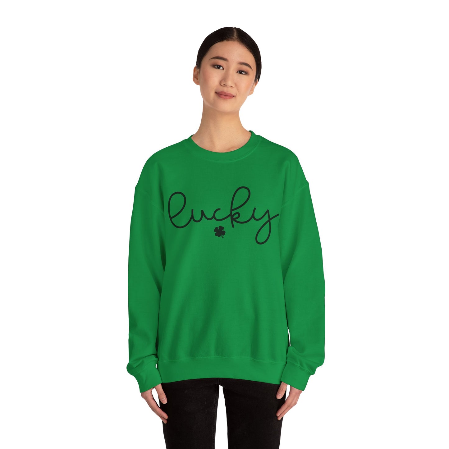 Lucky Shamrock St. Patrick's Day Women's Sweatshirt