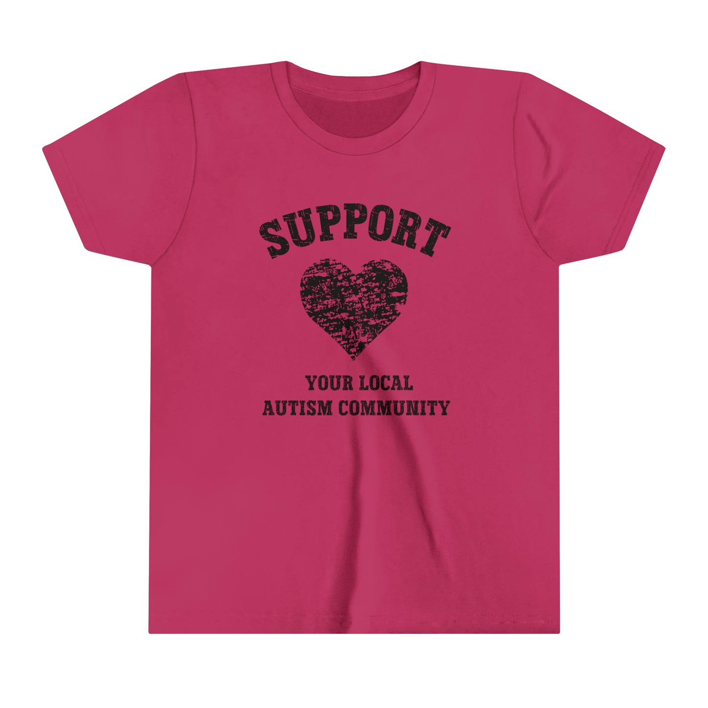 Support Autism Community Autism Advocate Youth Shirt