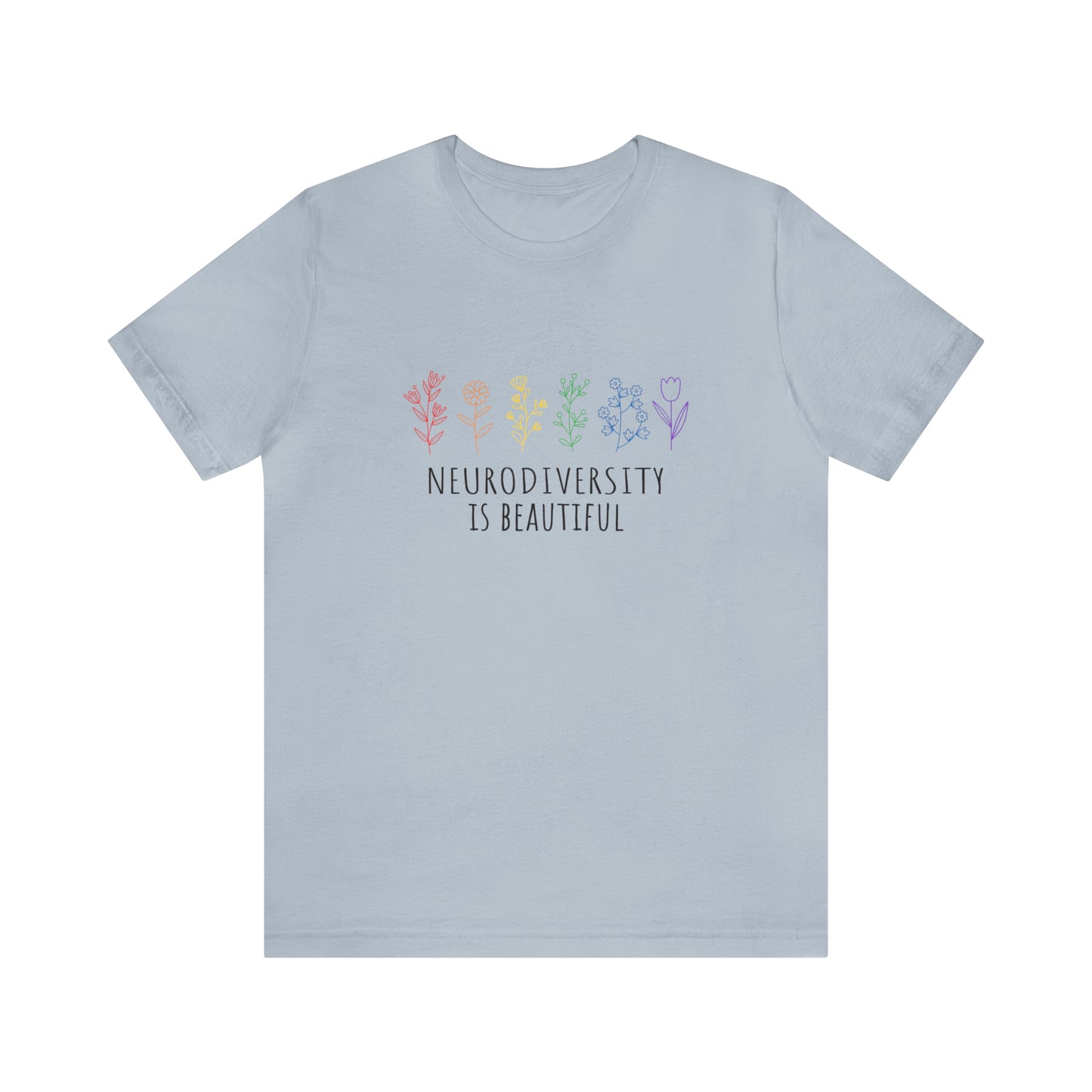 Neurodiversity is beautiful Short Sleeve Women's Tee