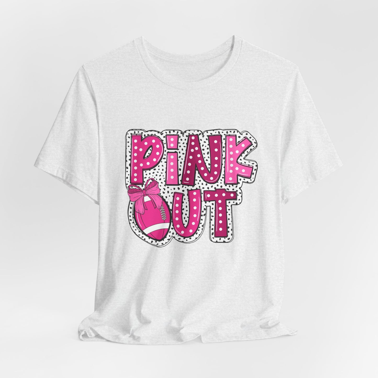 Pink Out Women's Breast Cancer Awareness Short Sleeve Tee