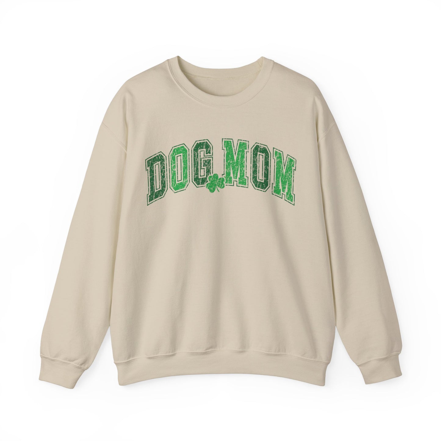 Dog Mom St. Patrick's Day Shamrock Women's Sweatshirt