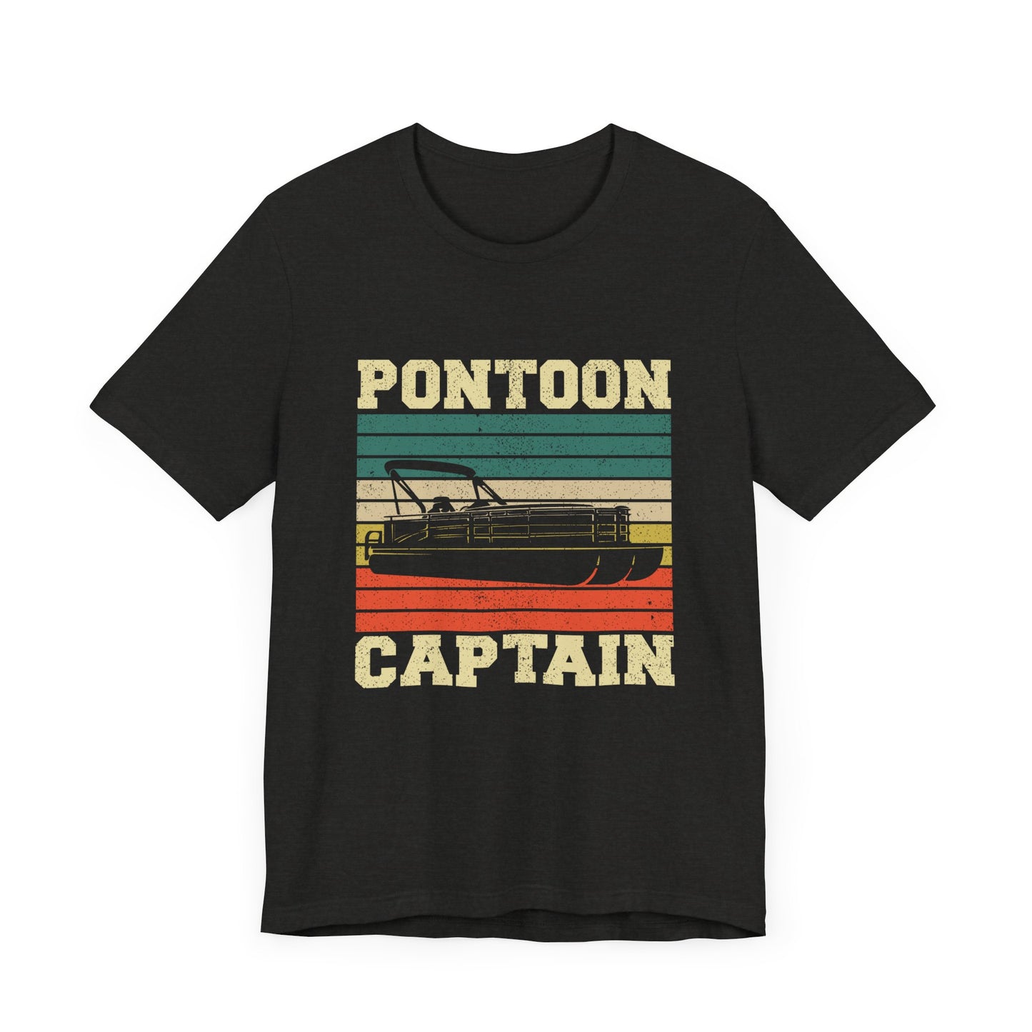 Pontoon Captain Father's Day Short Sleeve Tee