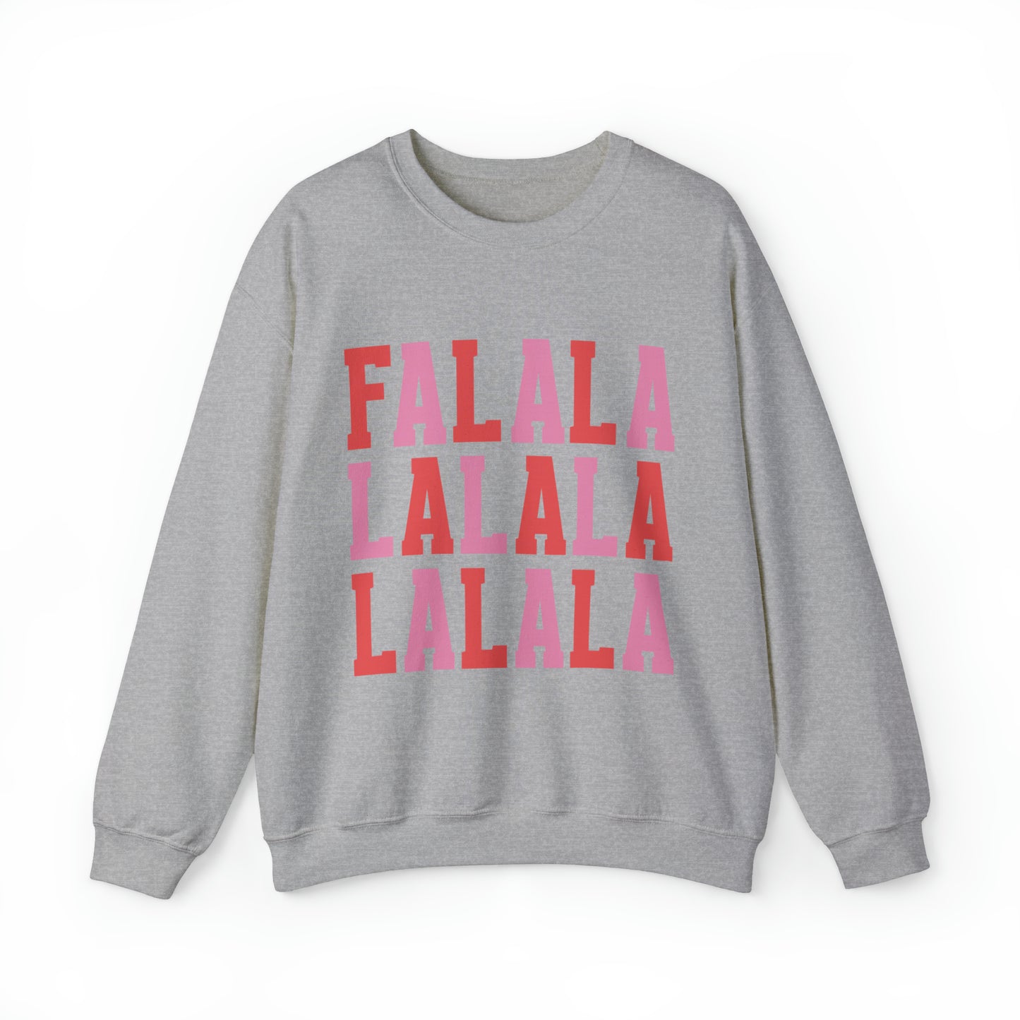 FALALALA Women's Christmas Crewneck Sweatshirt