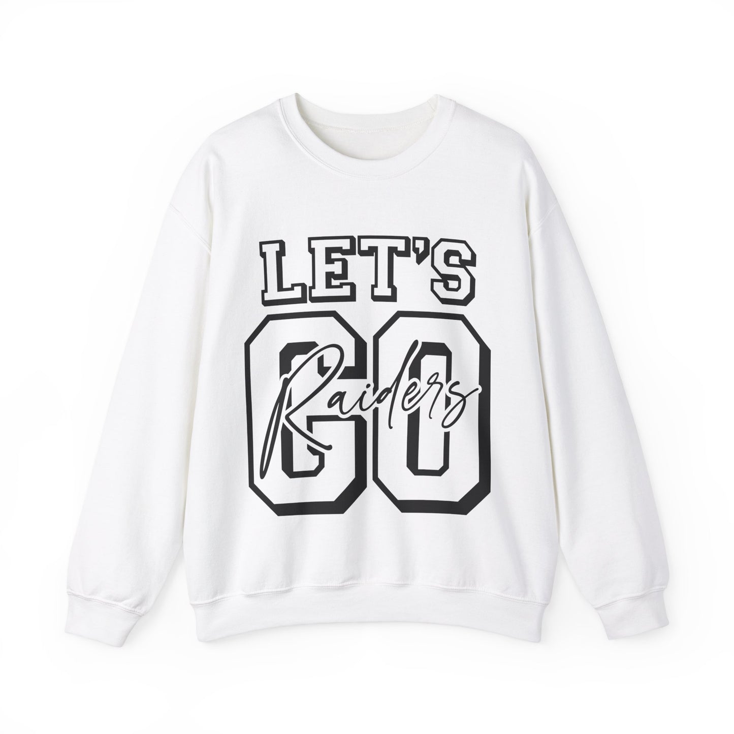 Let's Go Raiders Adult Unisex Crewneck Sweatshirt