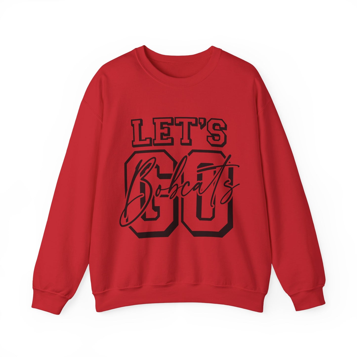 Let's Go Bobcats Adult Unisex Crewneck Sweatshirt