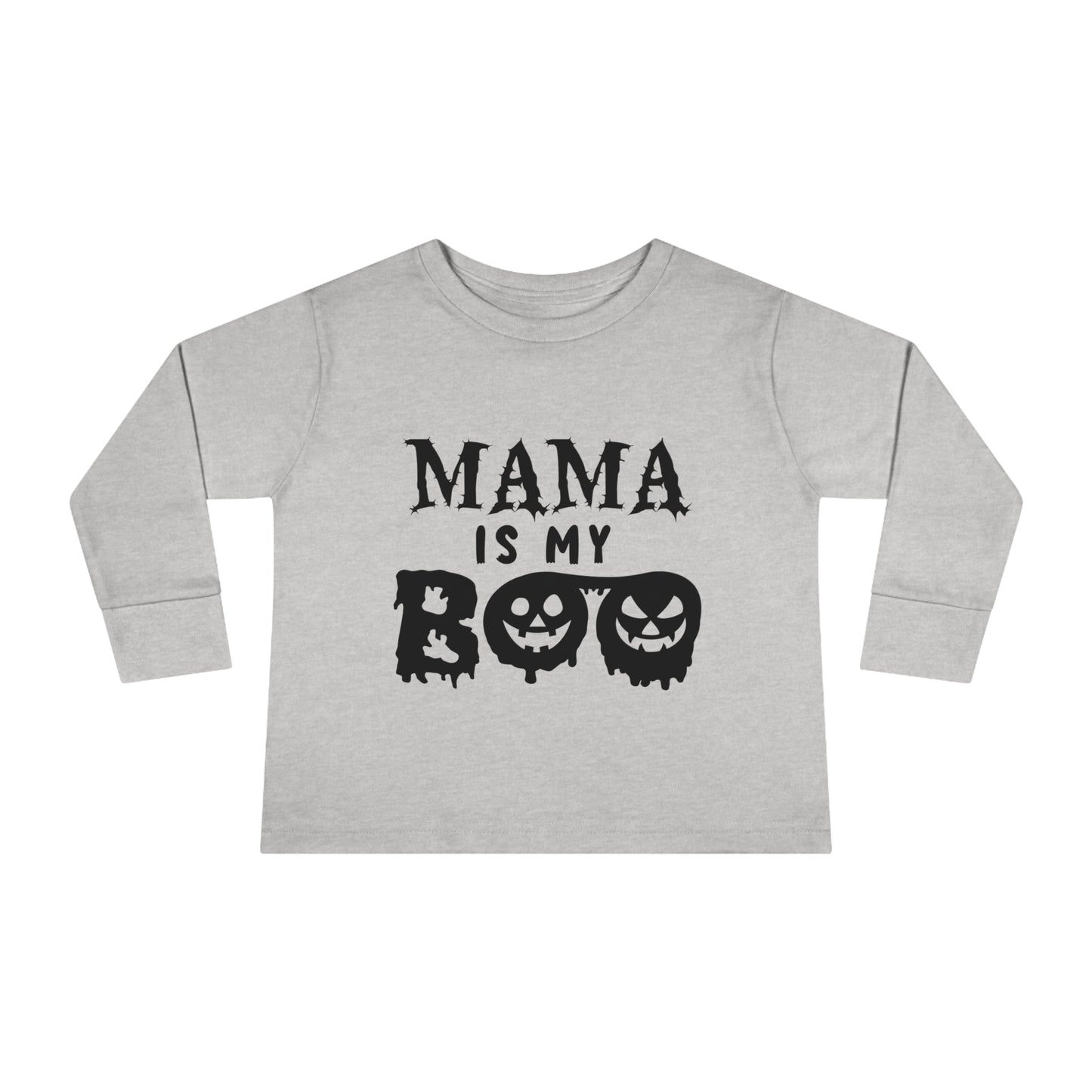Mama is my BOO Toddler Long Sleeve Tee