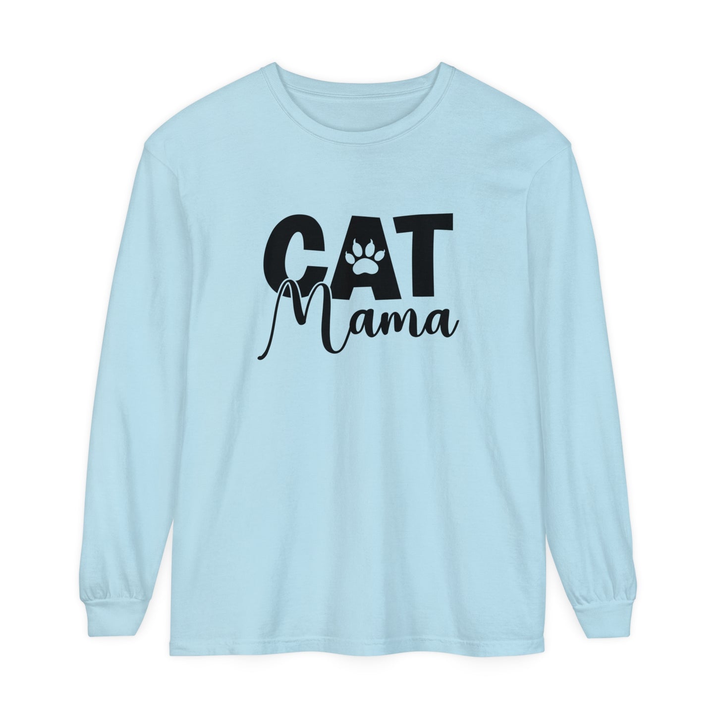 Cat Mama Women's Loose Long Sleeve T-Shirt