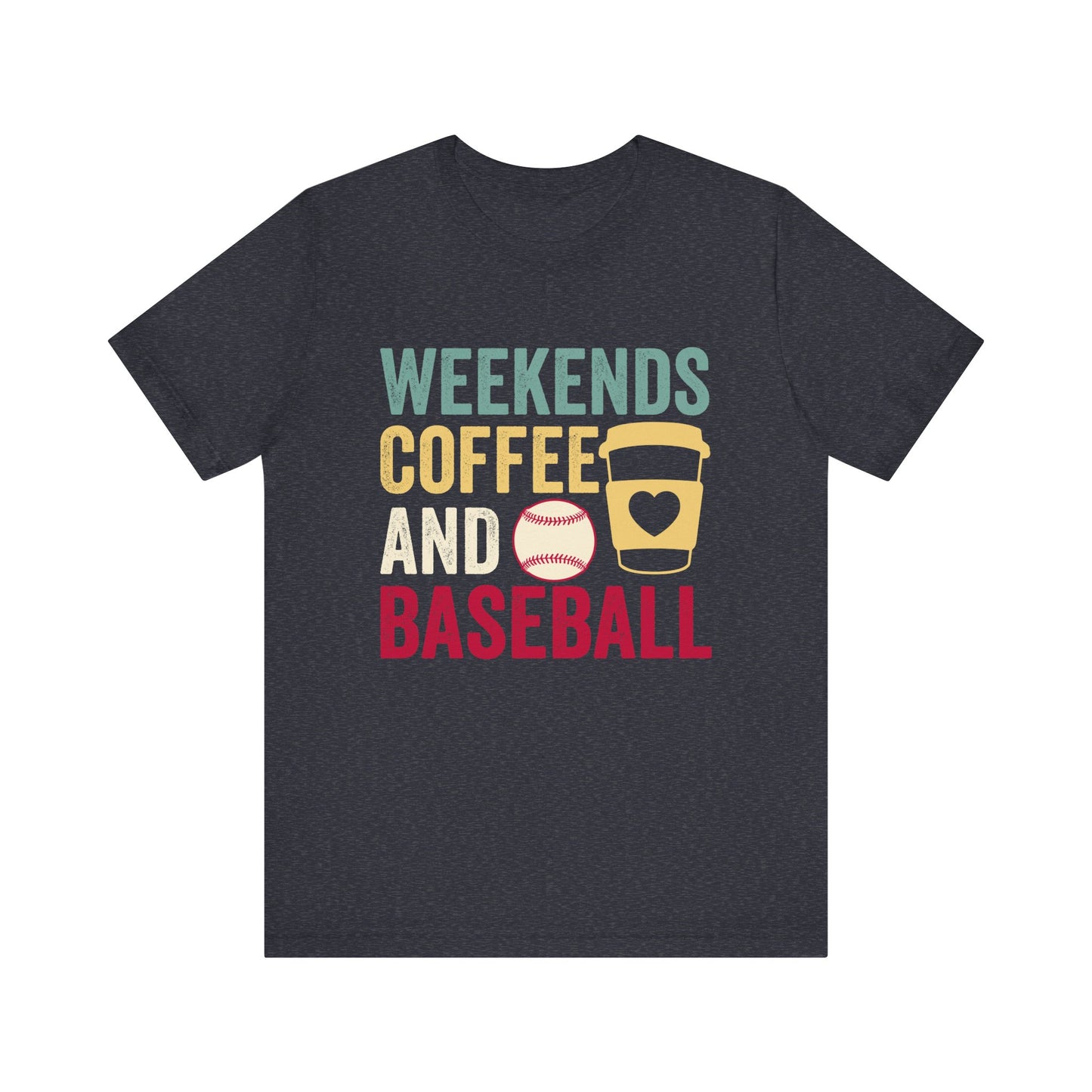 Weekends Coffee Baseball  Women's Short Sleeve Shirt  Baseball Mom Shirt
