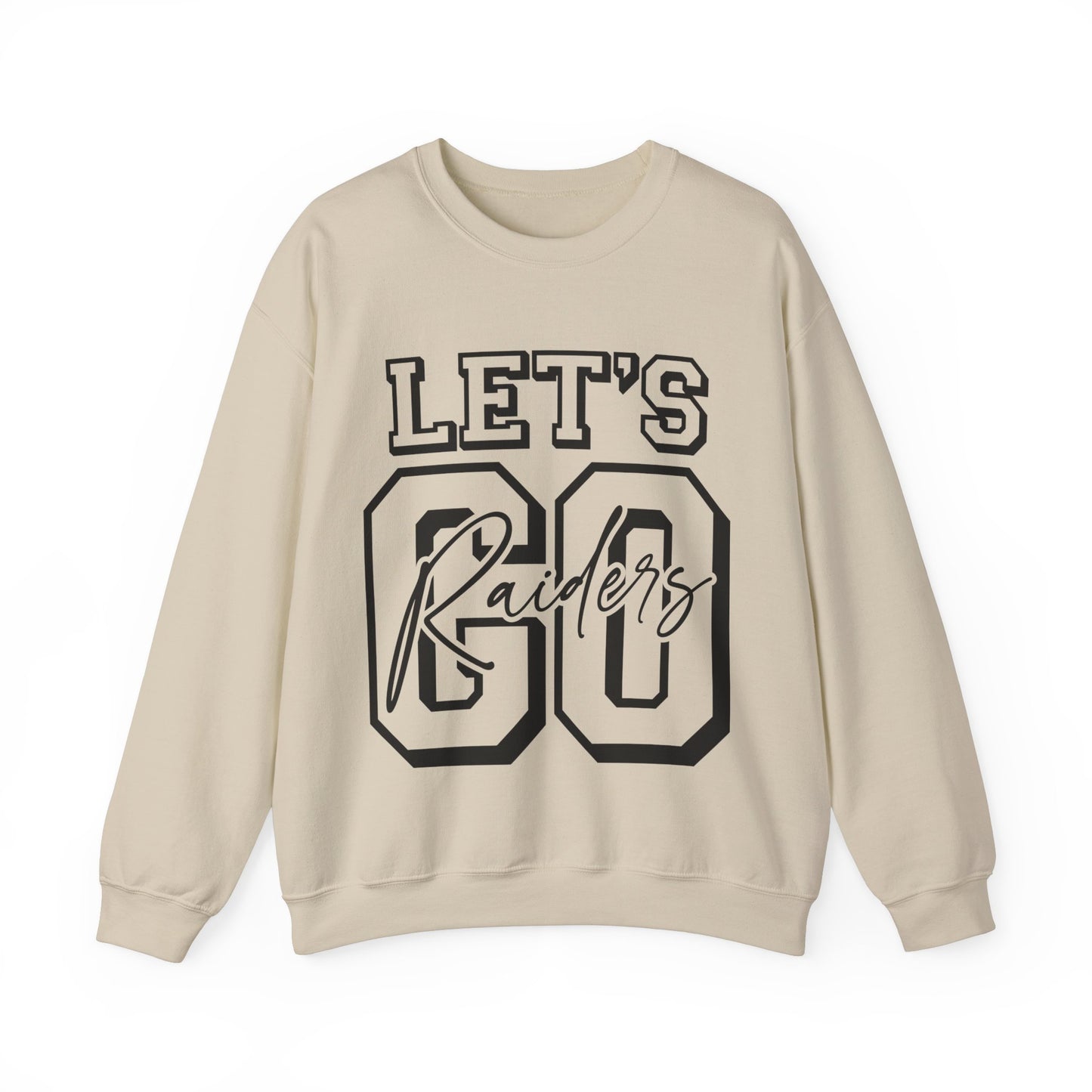 Let's Go Raiders Adult Unisex Crewneck Sweatshirt