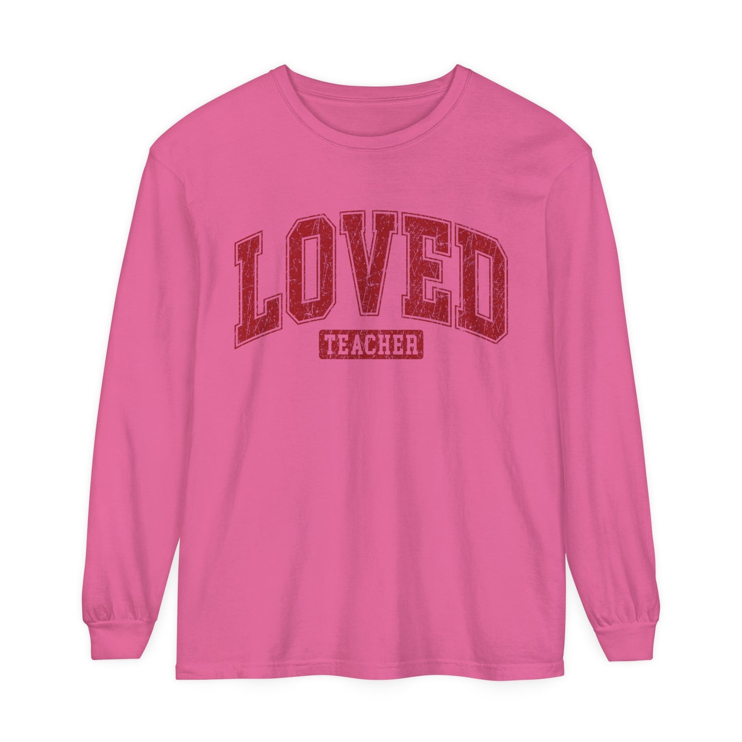 LOVED Teacher Women's Loose Long Sleeve T-Shirt